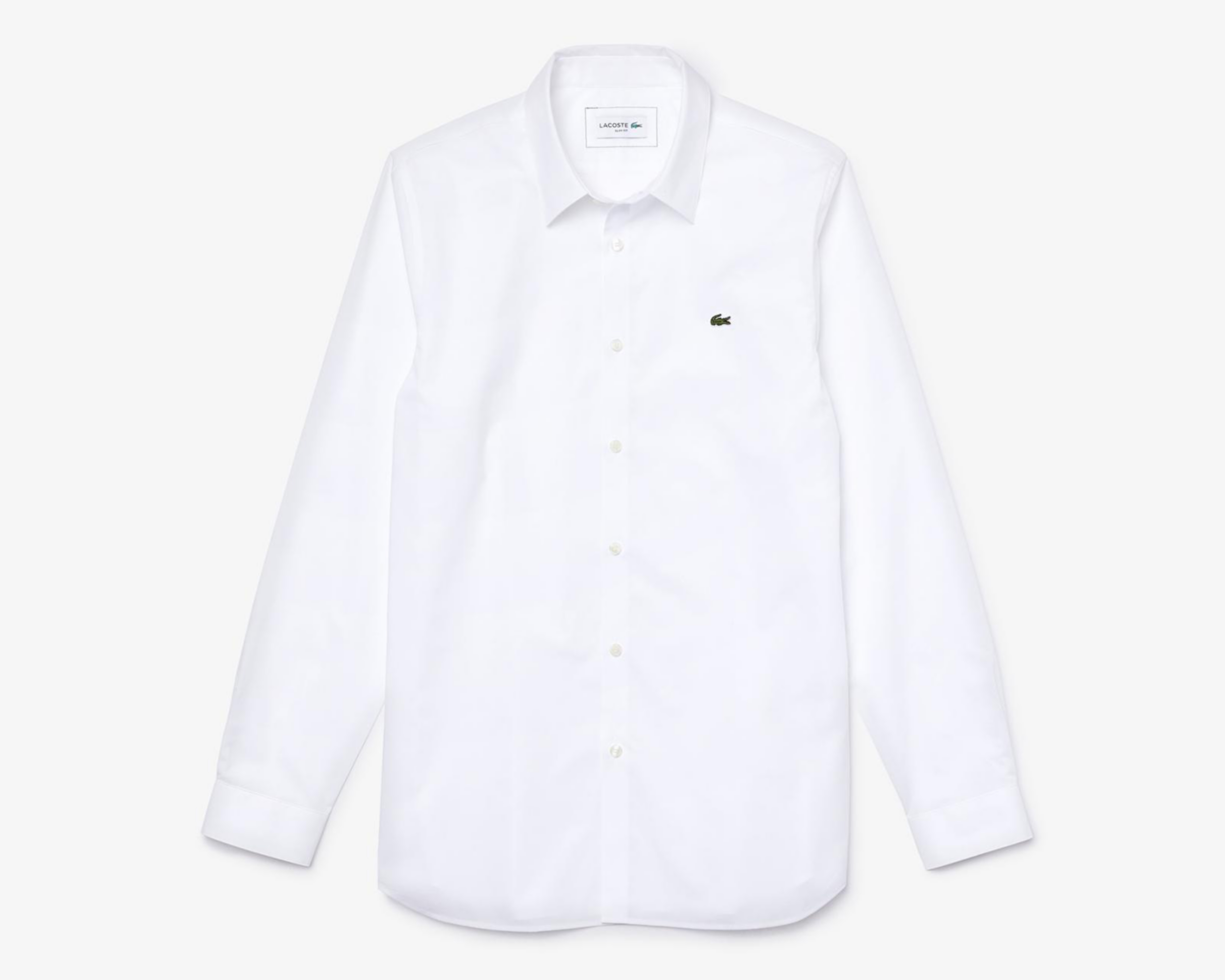 Foto 2 pulgar | Camisa Casual Lacoste Slim Fit Lisa