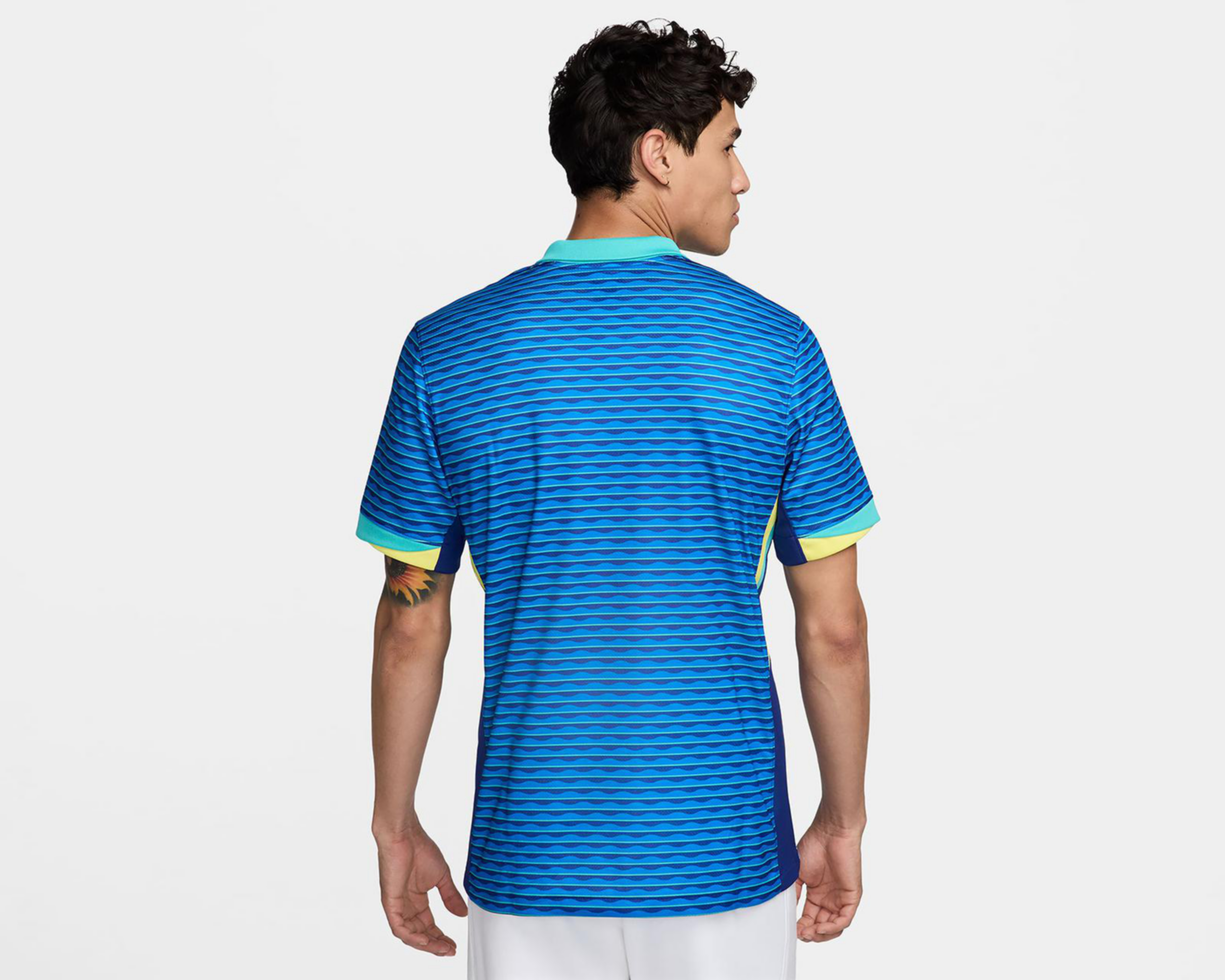 Foto 2 | Jersey Nike Brasil Visitante 2024 Stadium para Hombre