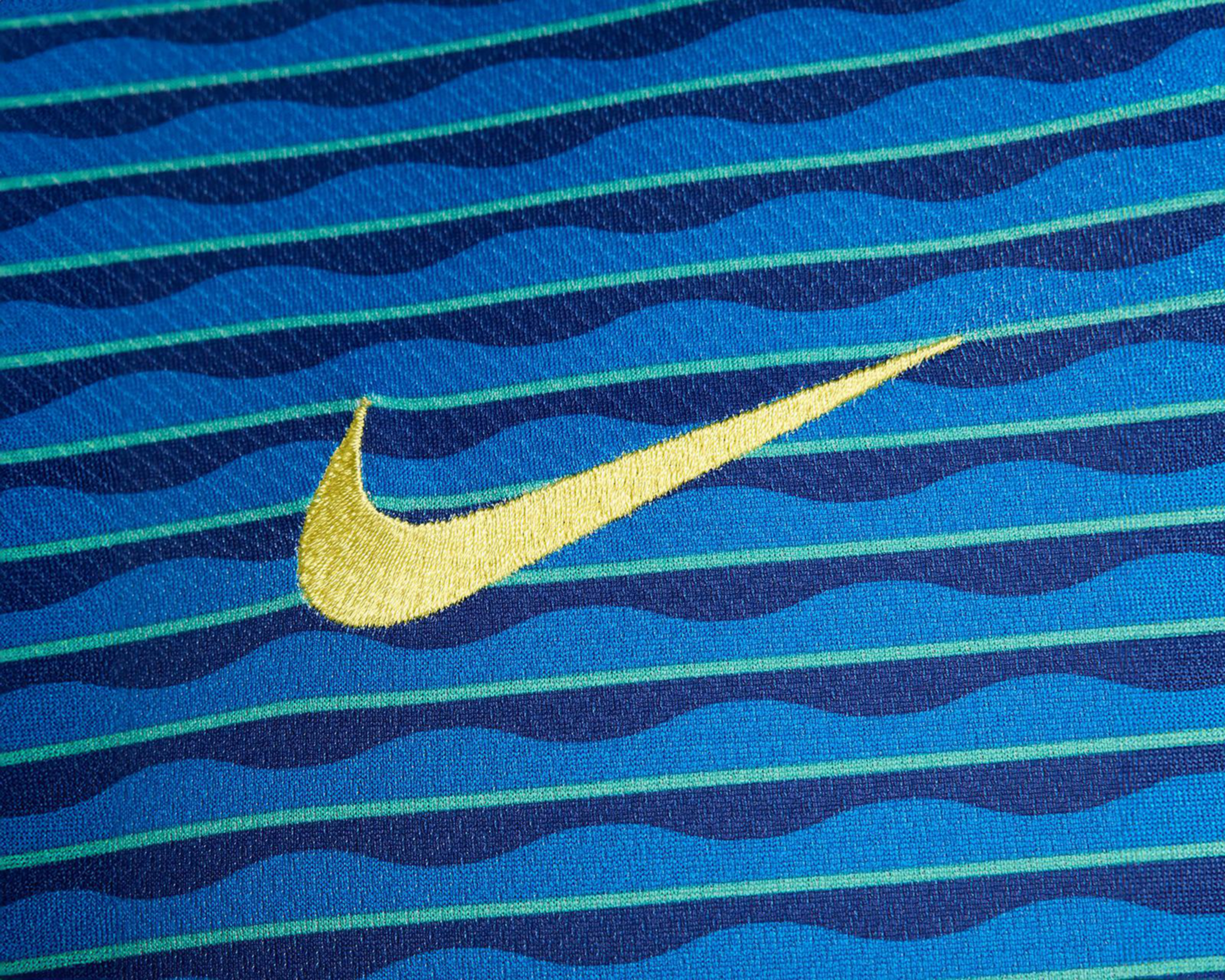 Foto 6 pulgar | Jersey Nike Brasil Visitante 2024 Stadium para Hombre