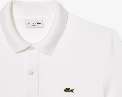 Foto 4 | Playera Polo Lacoste Slim Fit Blanca para Hombre