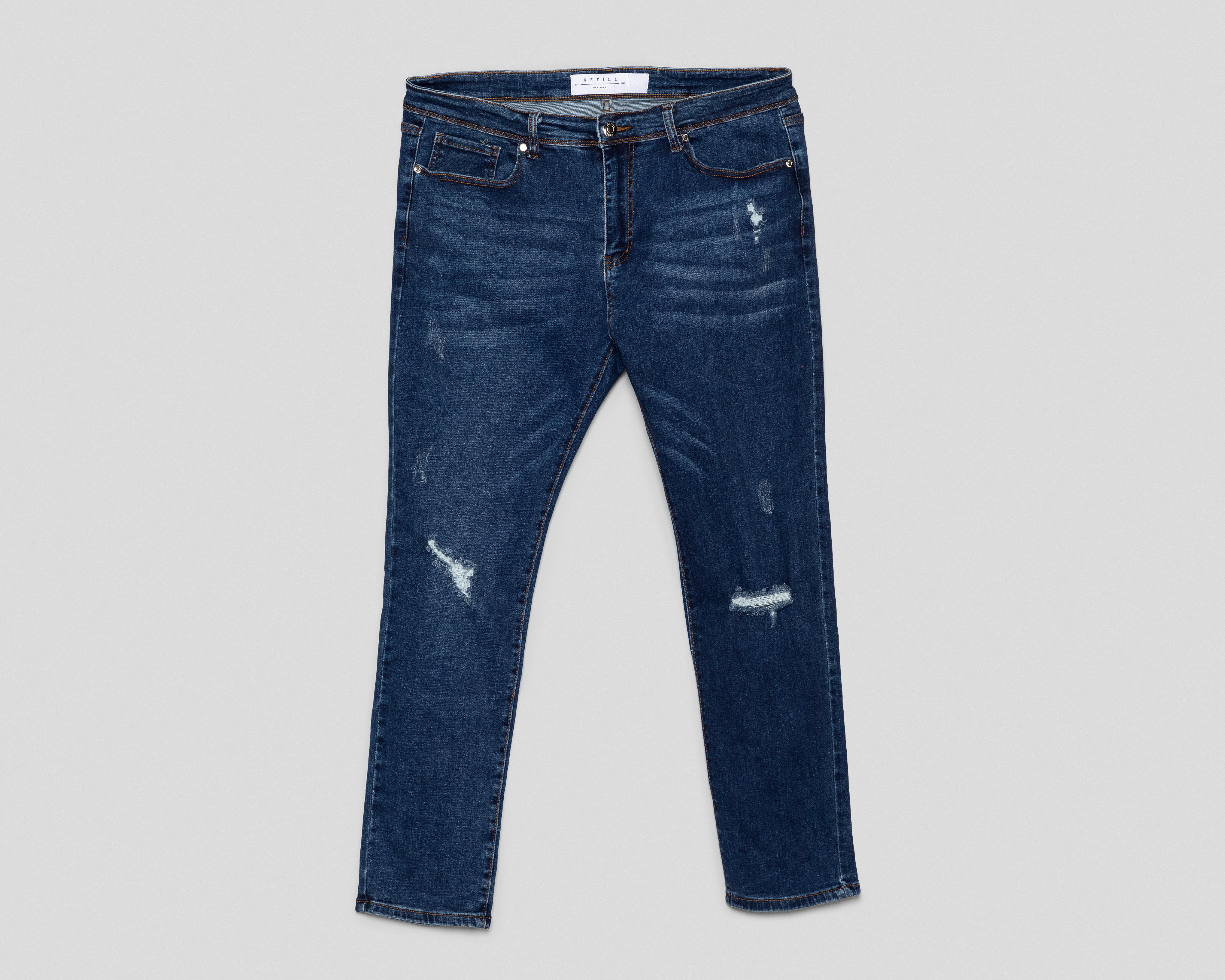 Foto 1 | Jeans Slim Fit Refill para Hombre