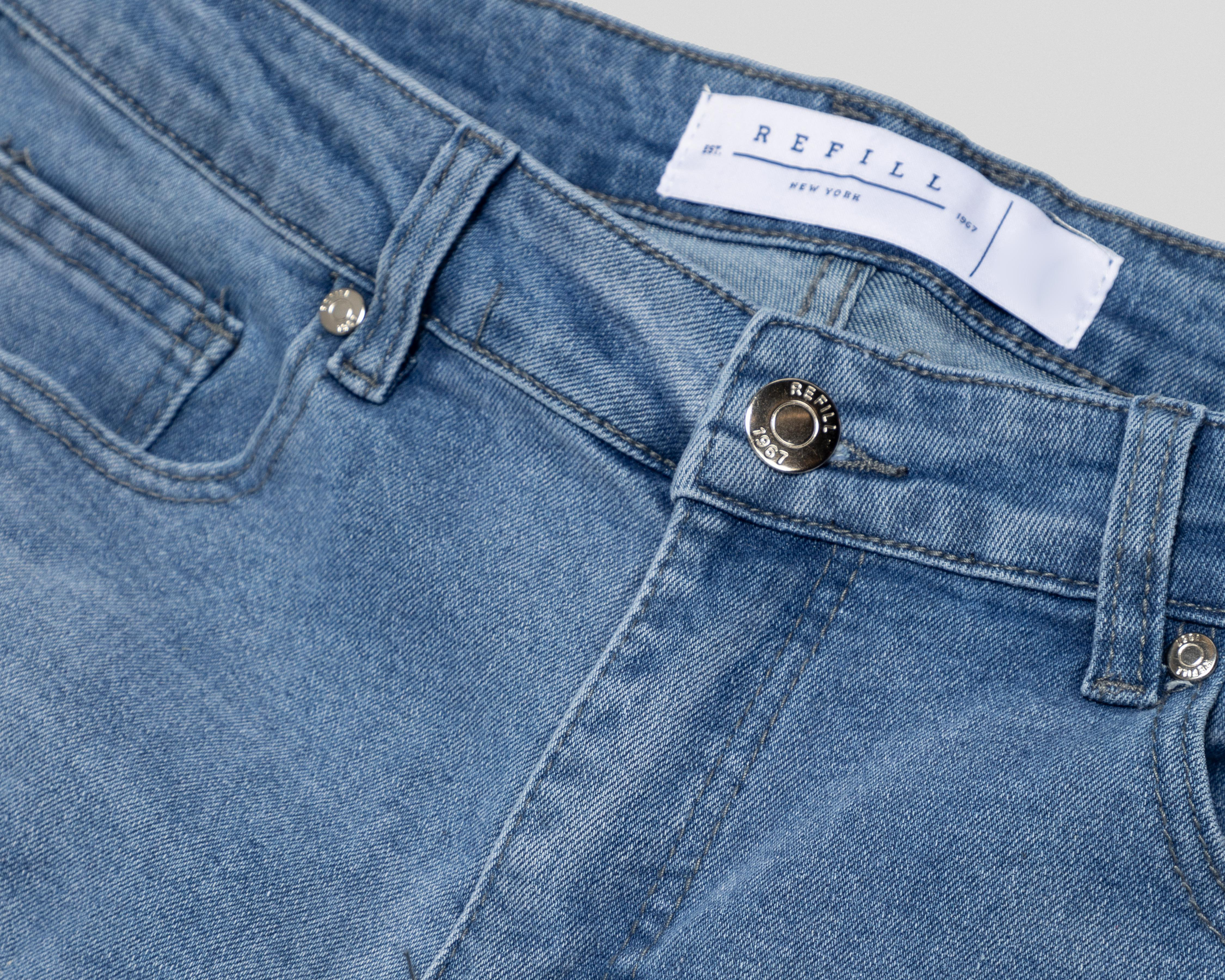 Foto 4 pulgar | Jeans Skinny Refill para Hombre