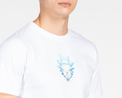 Foto 3 | Playera Rick & Morty Cuello Redondo