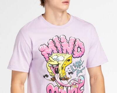 Foto 3 | Playera Bob Esponja Cuello Redondo