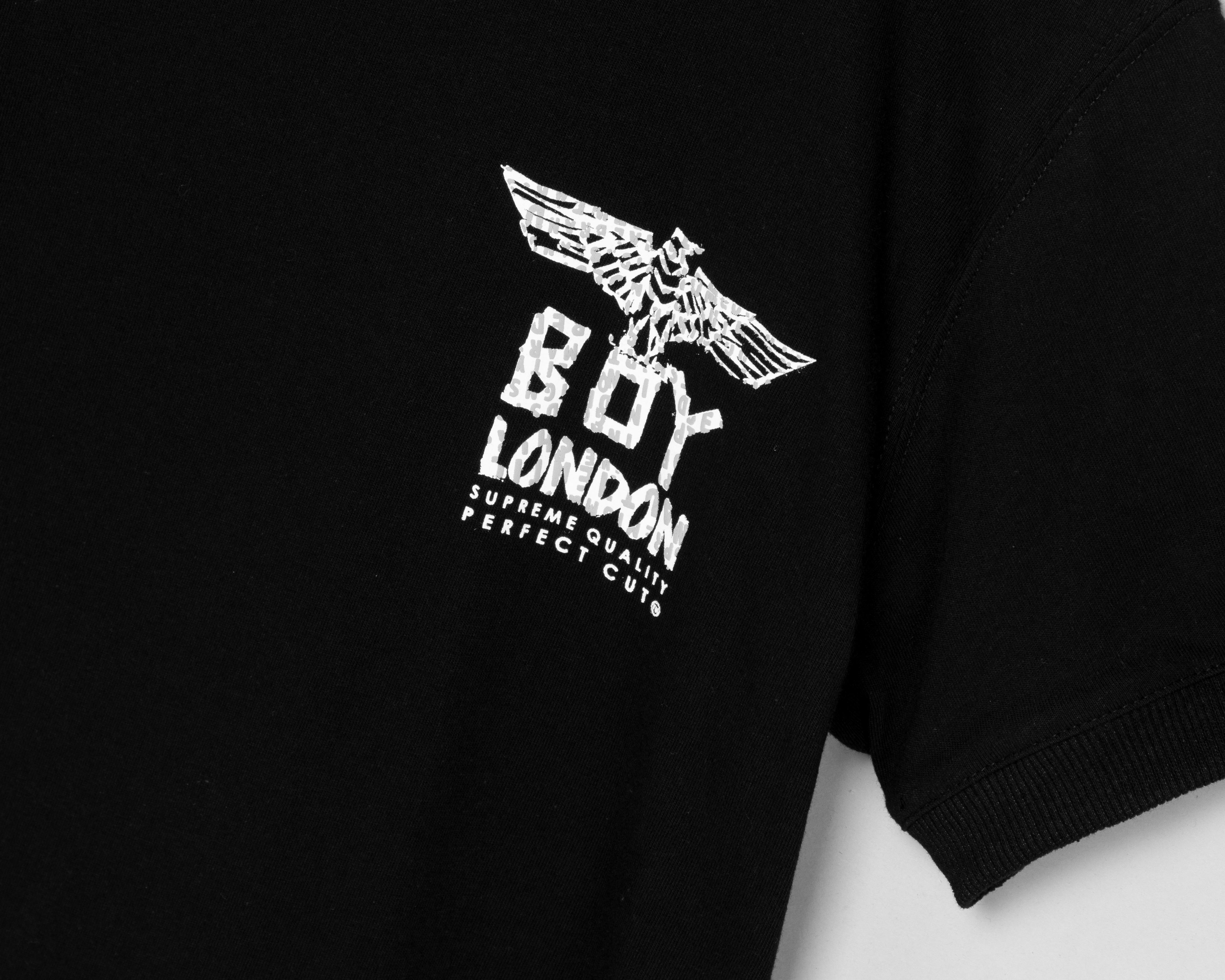 Foto 4 pulgar | Playera Boy London Cuello Redondo