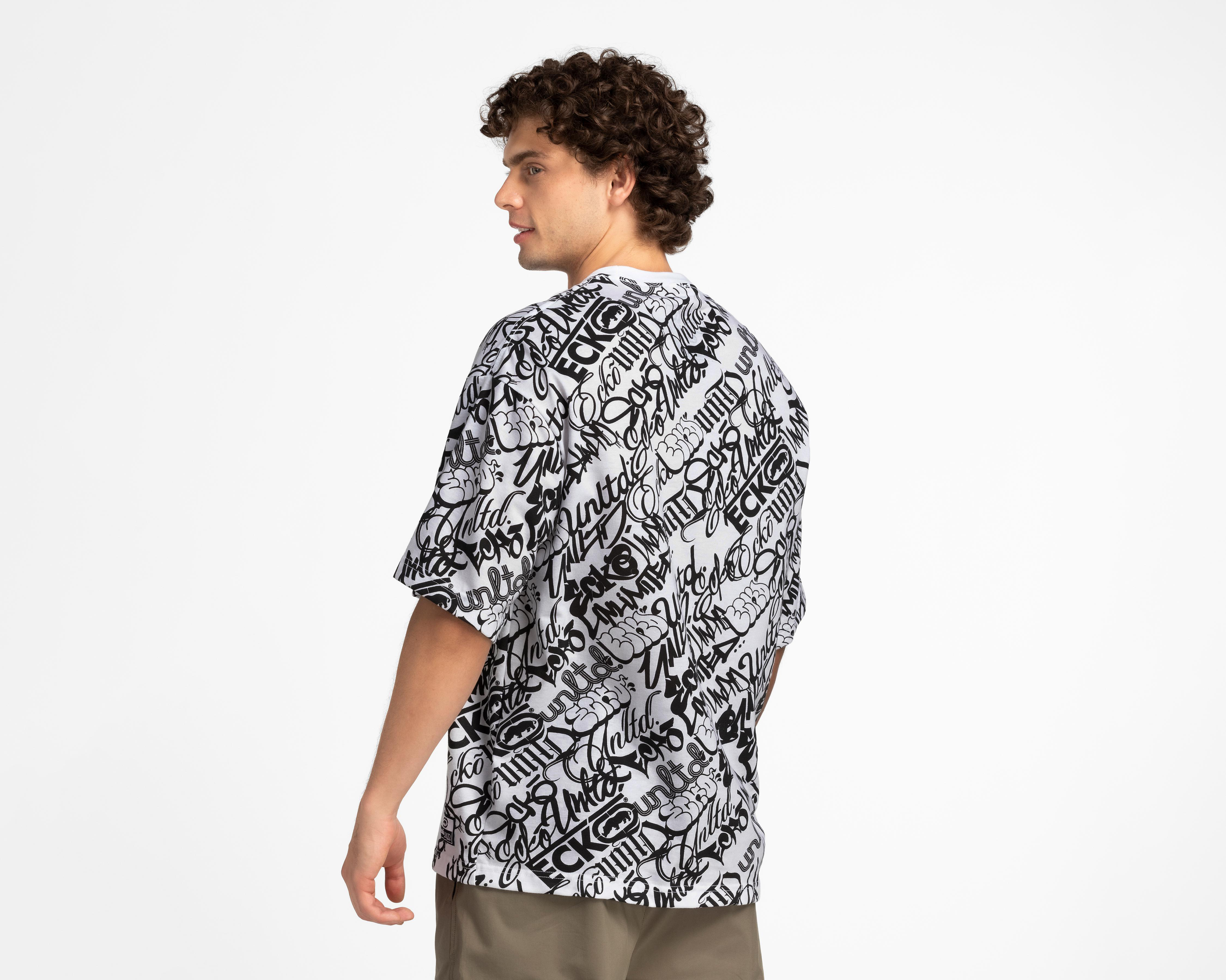 Foto 4 pulgar | Playera Eckó Unltd. Cuello Redondo
