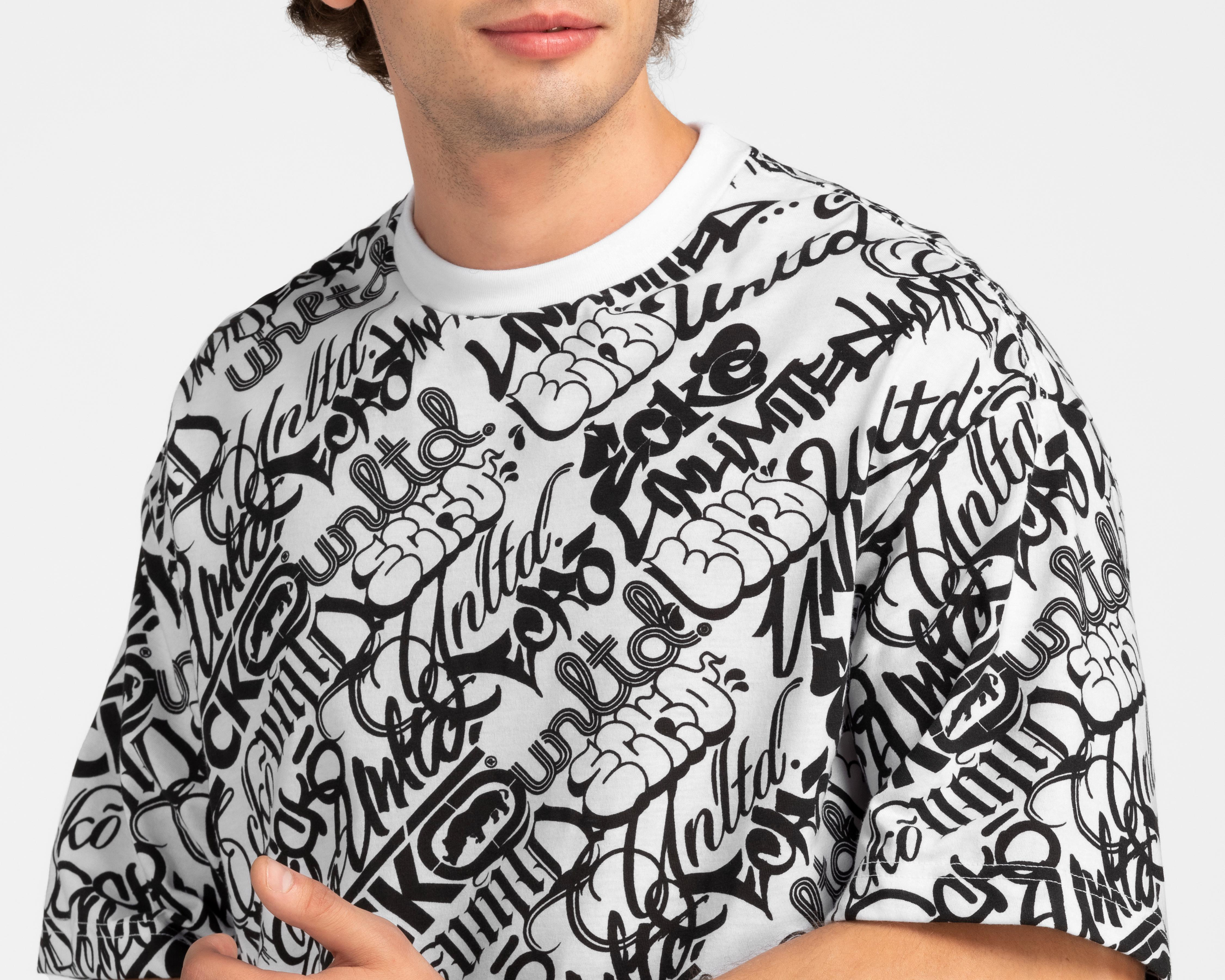Foto 4 | Playera Eckó Unltd. Cuello Redondo