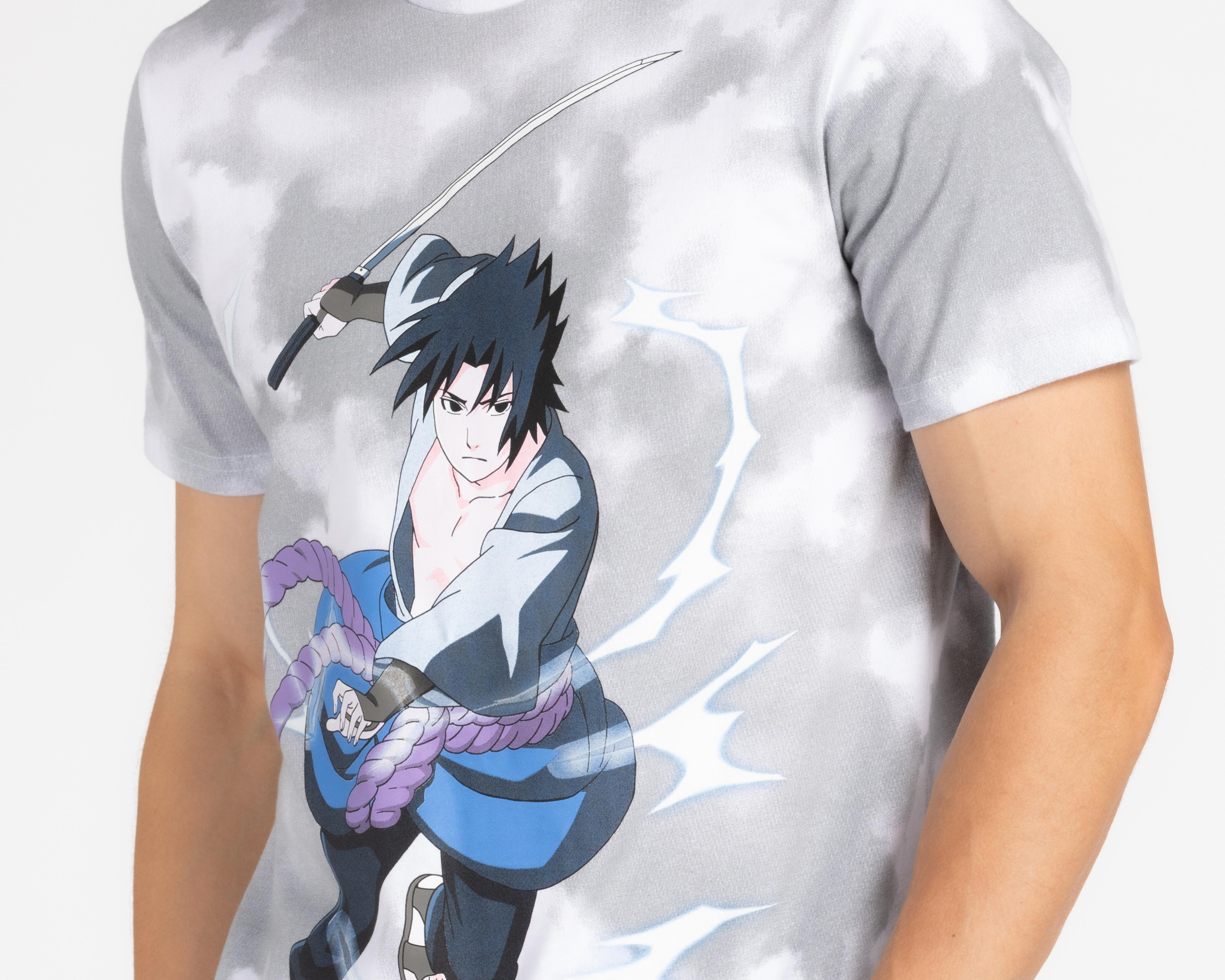 Foto 4 pulgar | Playera Naruto Cuello Redondo