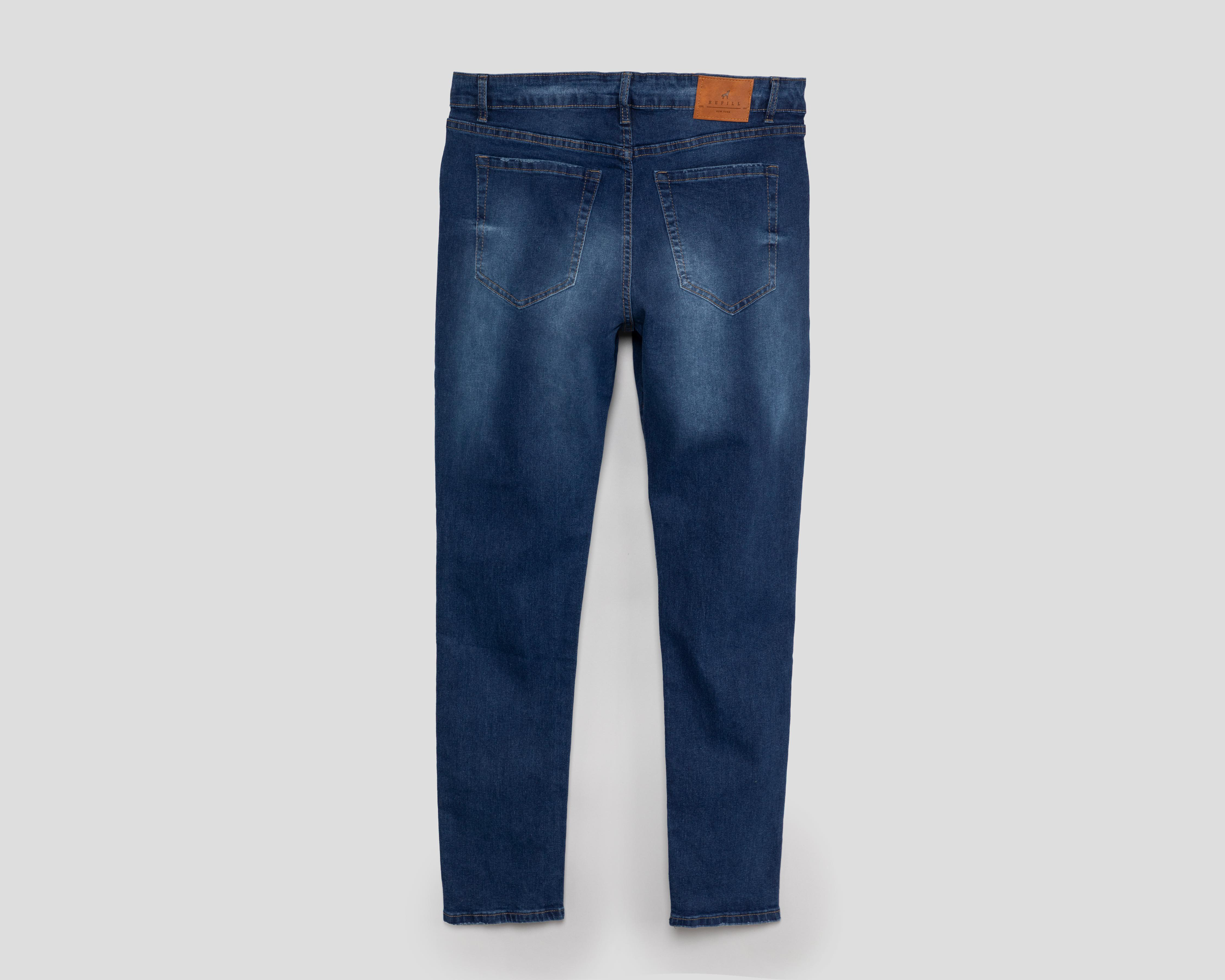 Foto 3 pulgar | Jeans Skinny Refill para Mujer