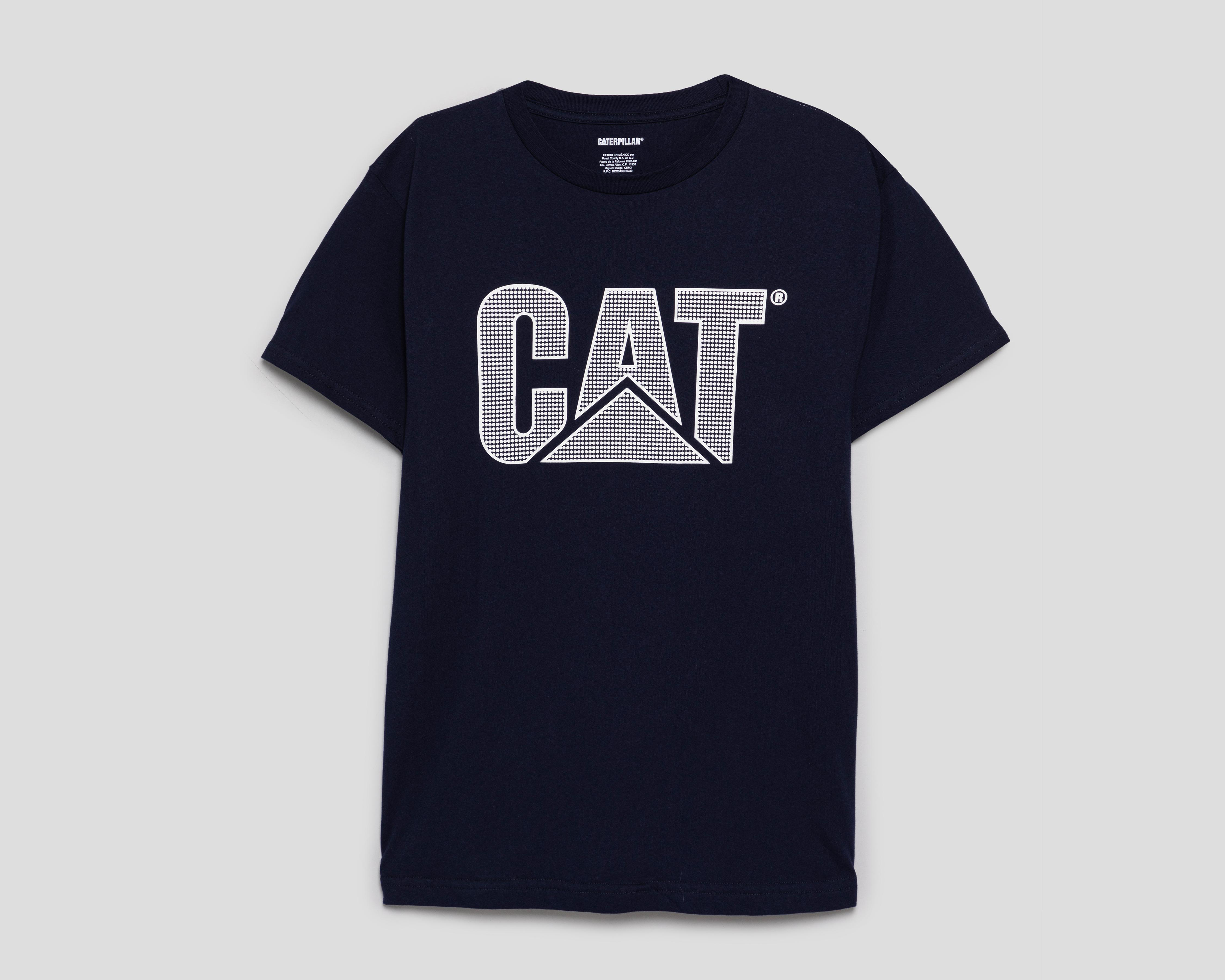 Playera CAT Cuello Redondo Manga Corta