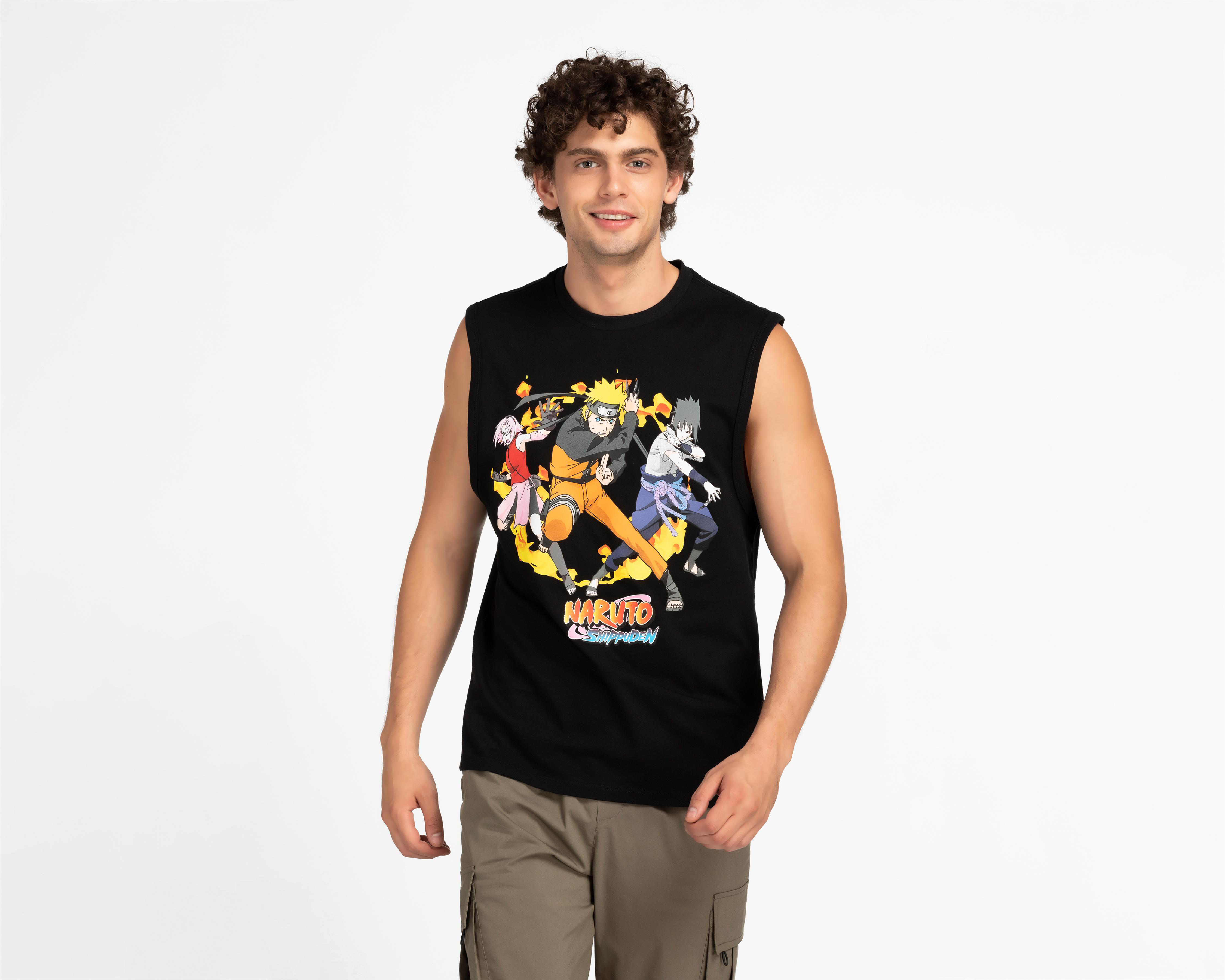 Playera Naruto Cuello Redondo