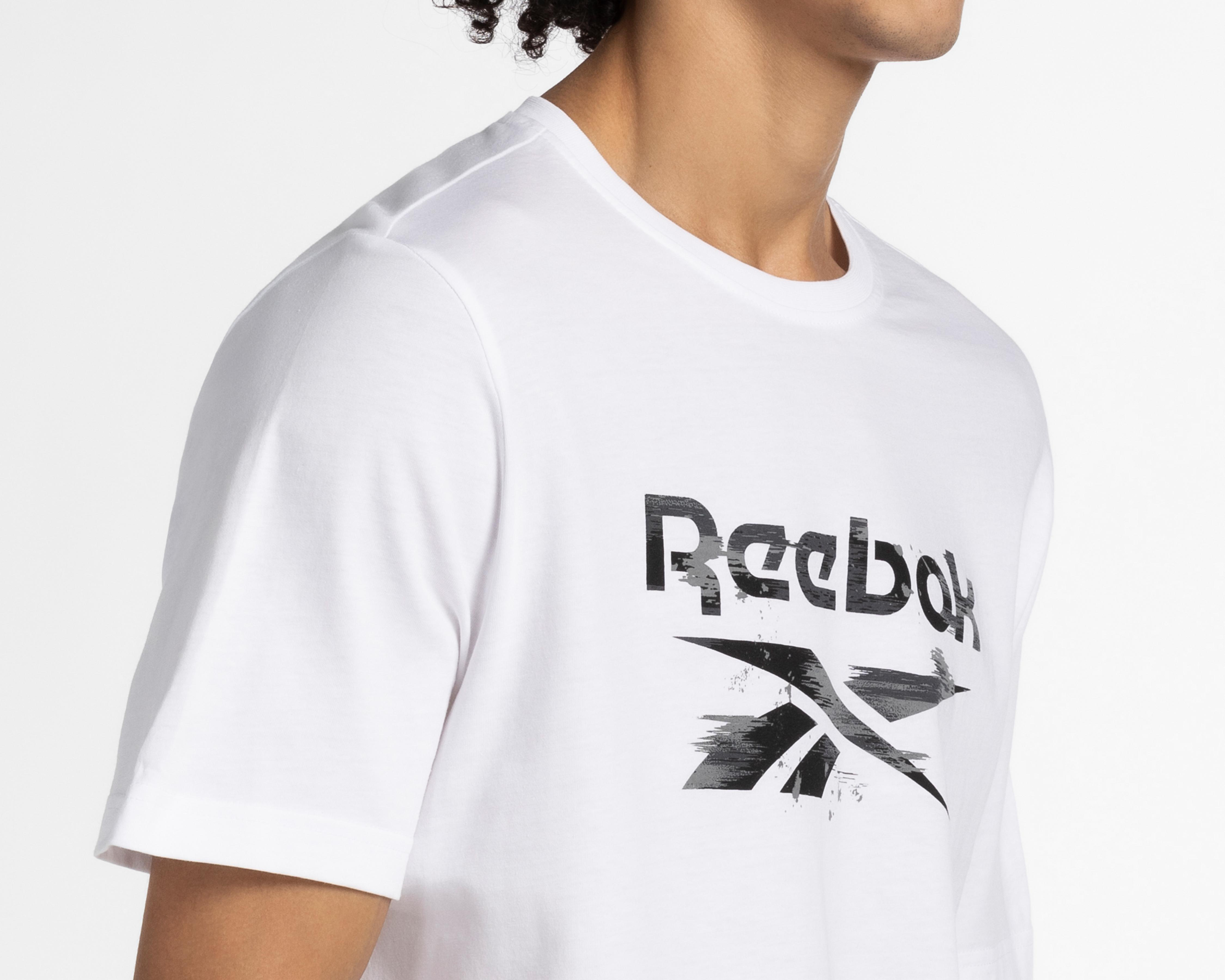 Foto 4 pulgar | Playera Reebok Identity Modern Camo de Entrenamiento