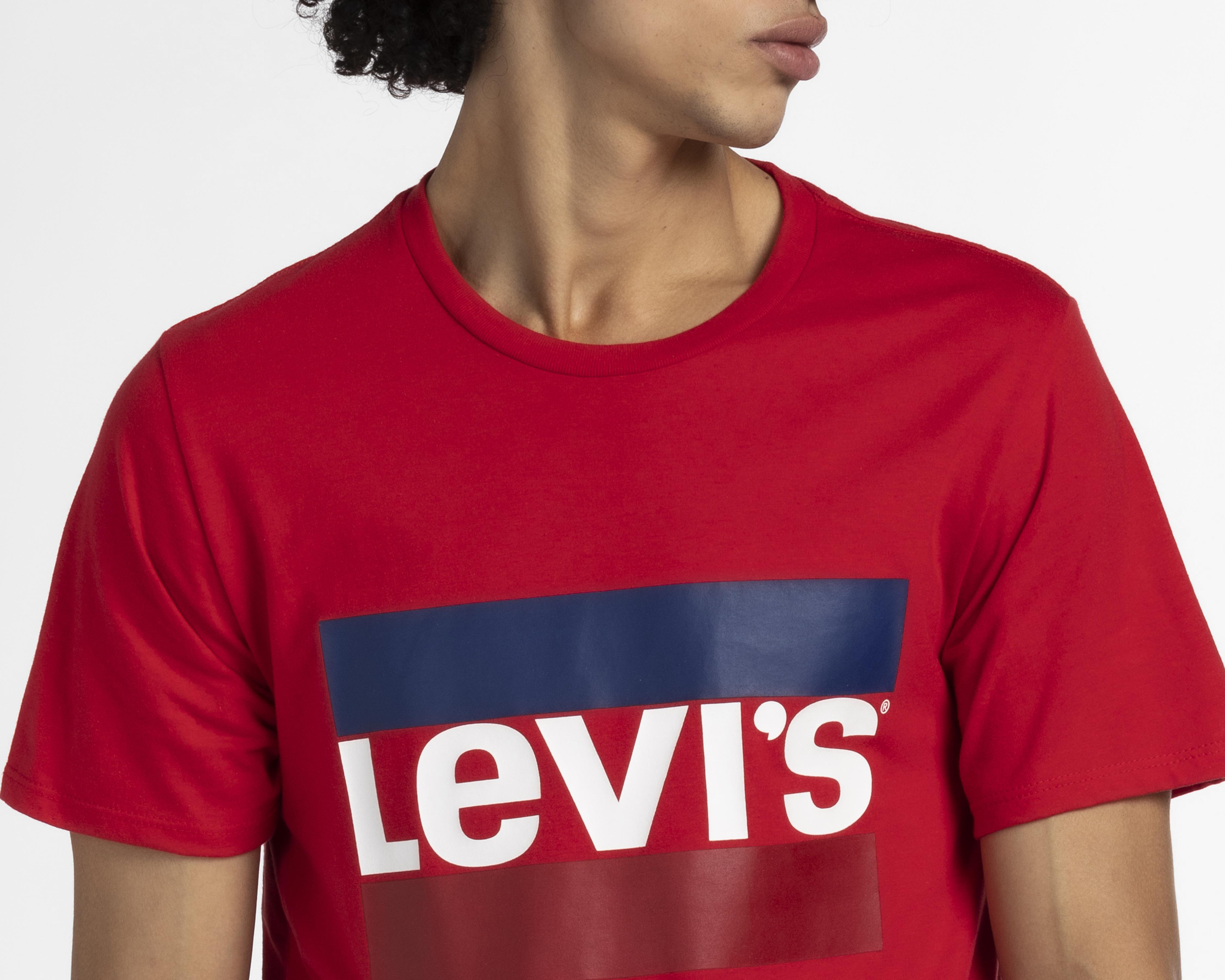 Foto 4 pulgar | Playera Levi’s Cuello Redondo