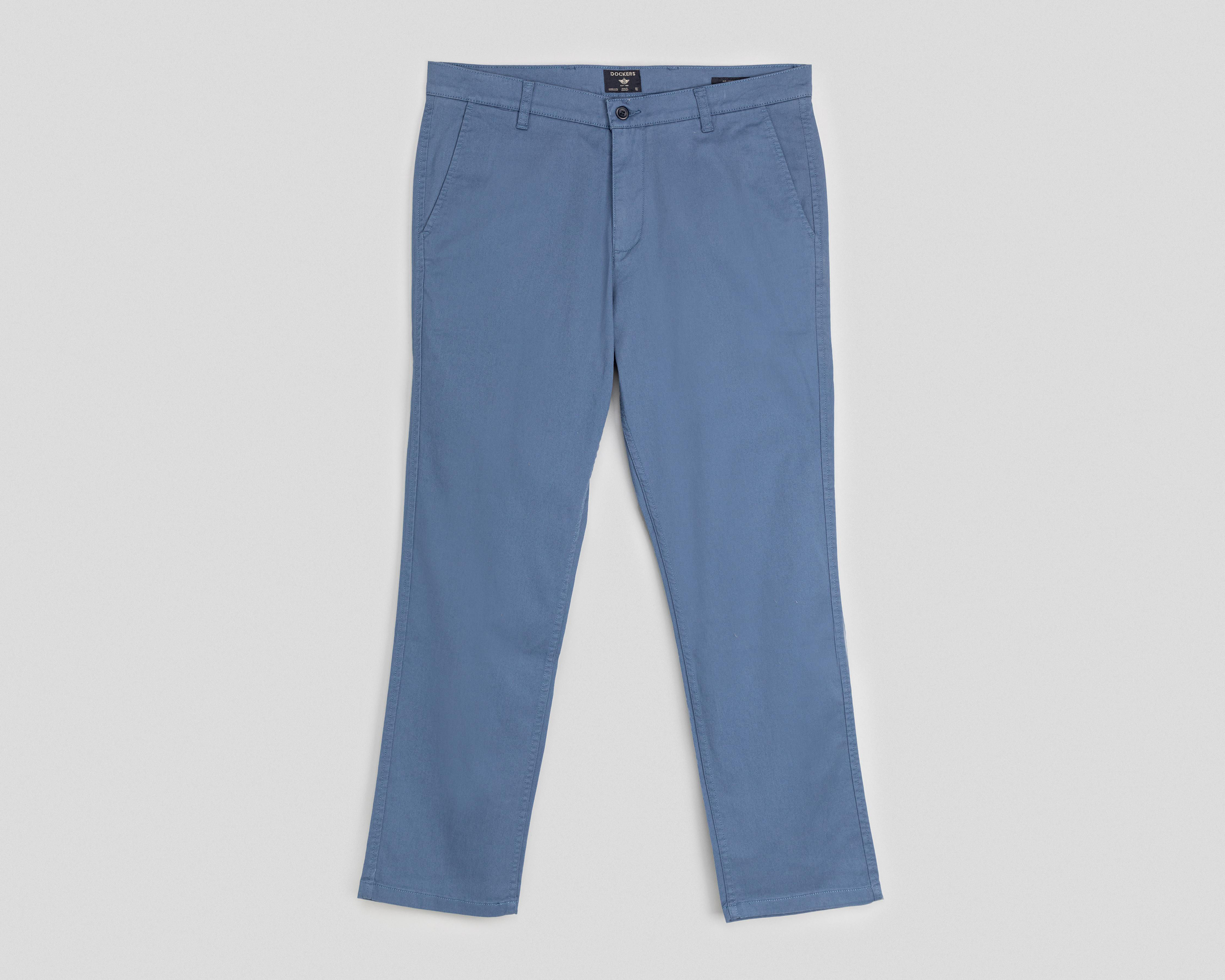 Foto 2 pulgar | Pantalón Chino Dockers Azul para Hombre