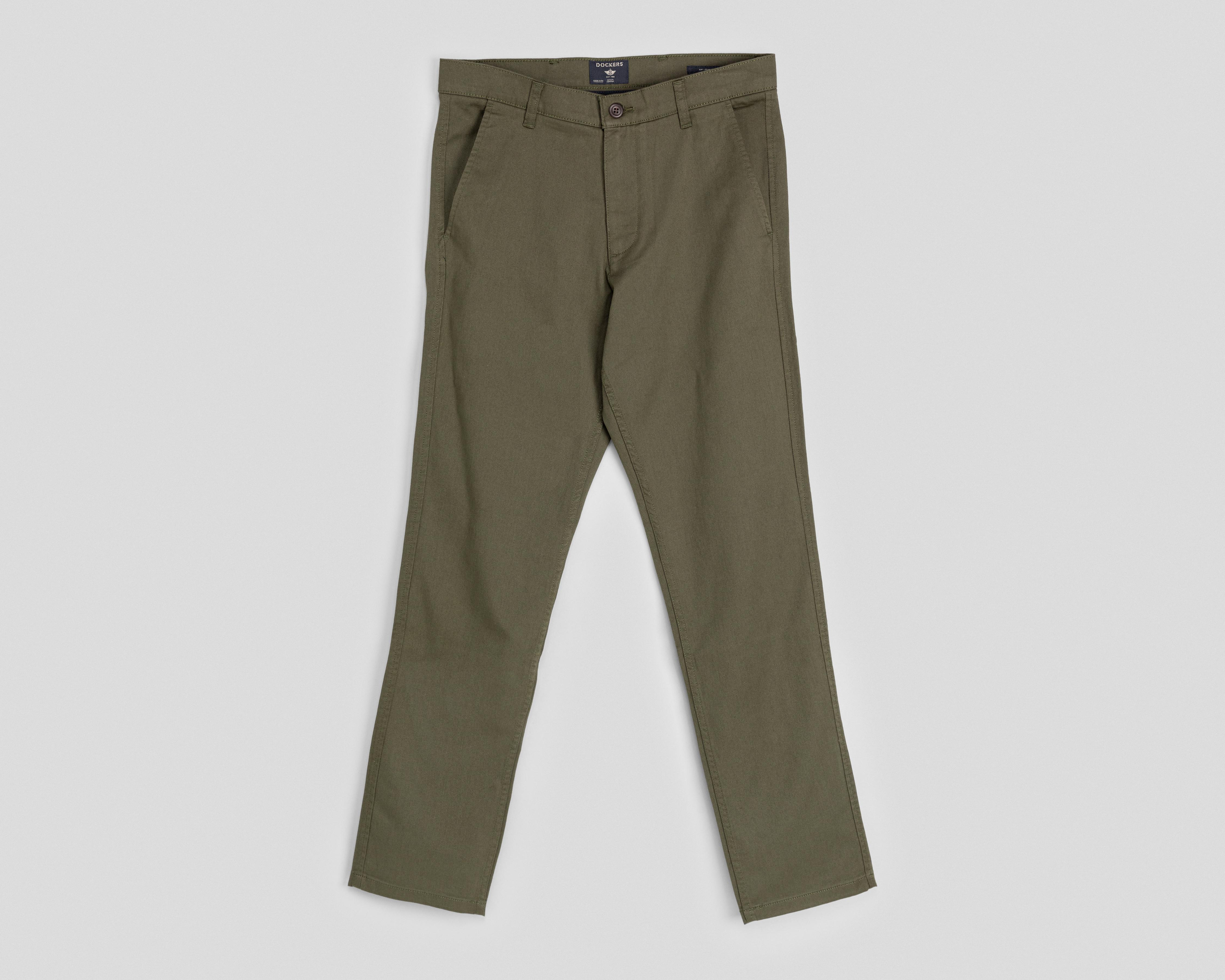 Foto 2 pulgar | Pantalón Chino Dockers Verde Olivo para Hombre