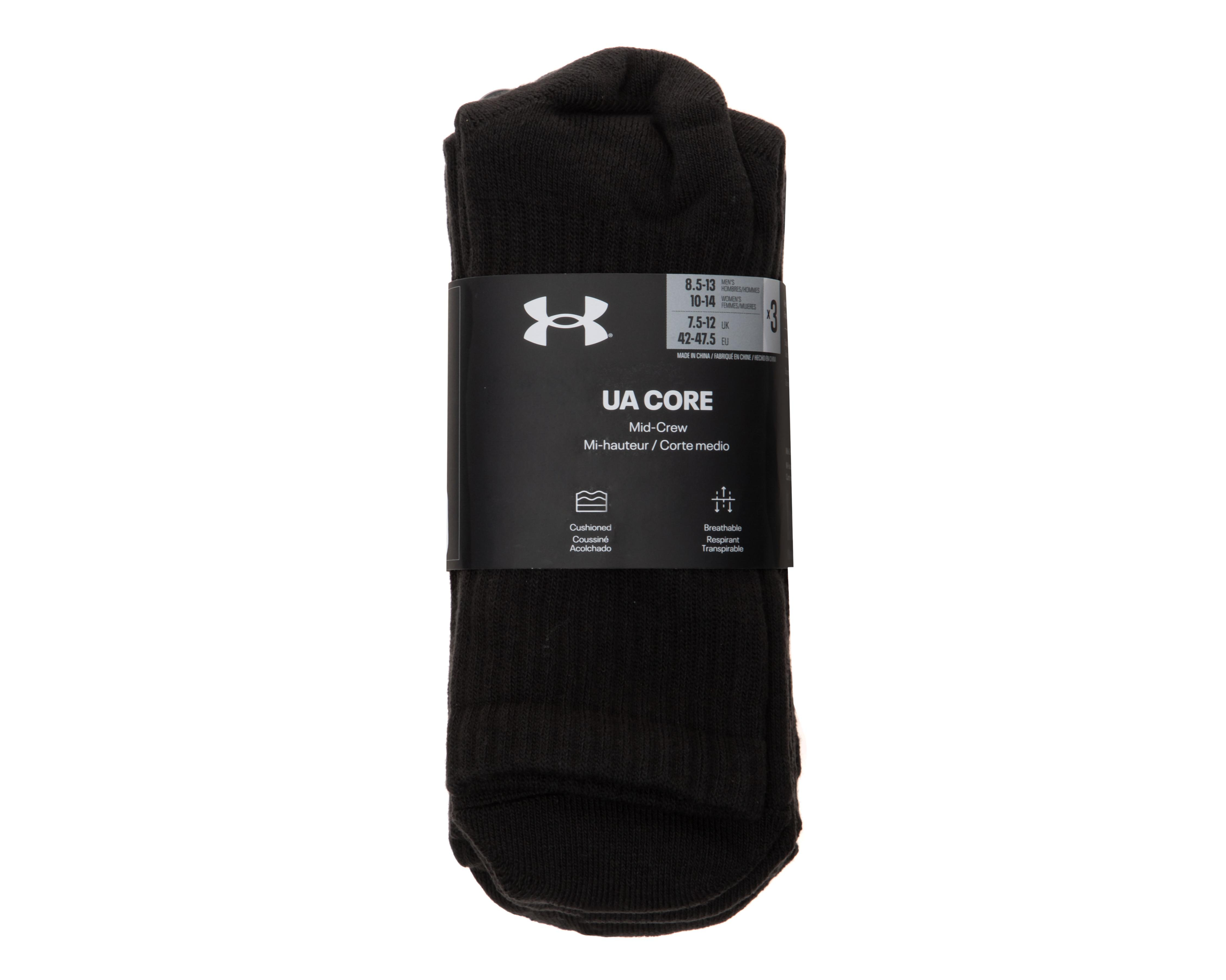 Foto 4 pulgar | Calcetas Deportivas Tobilleras Under Armour para Hombre 3 Pares