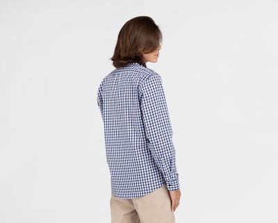 Foto 2 | Camisa Casual Porto Sur Classic Fit a Cuadros