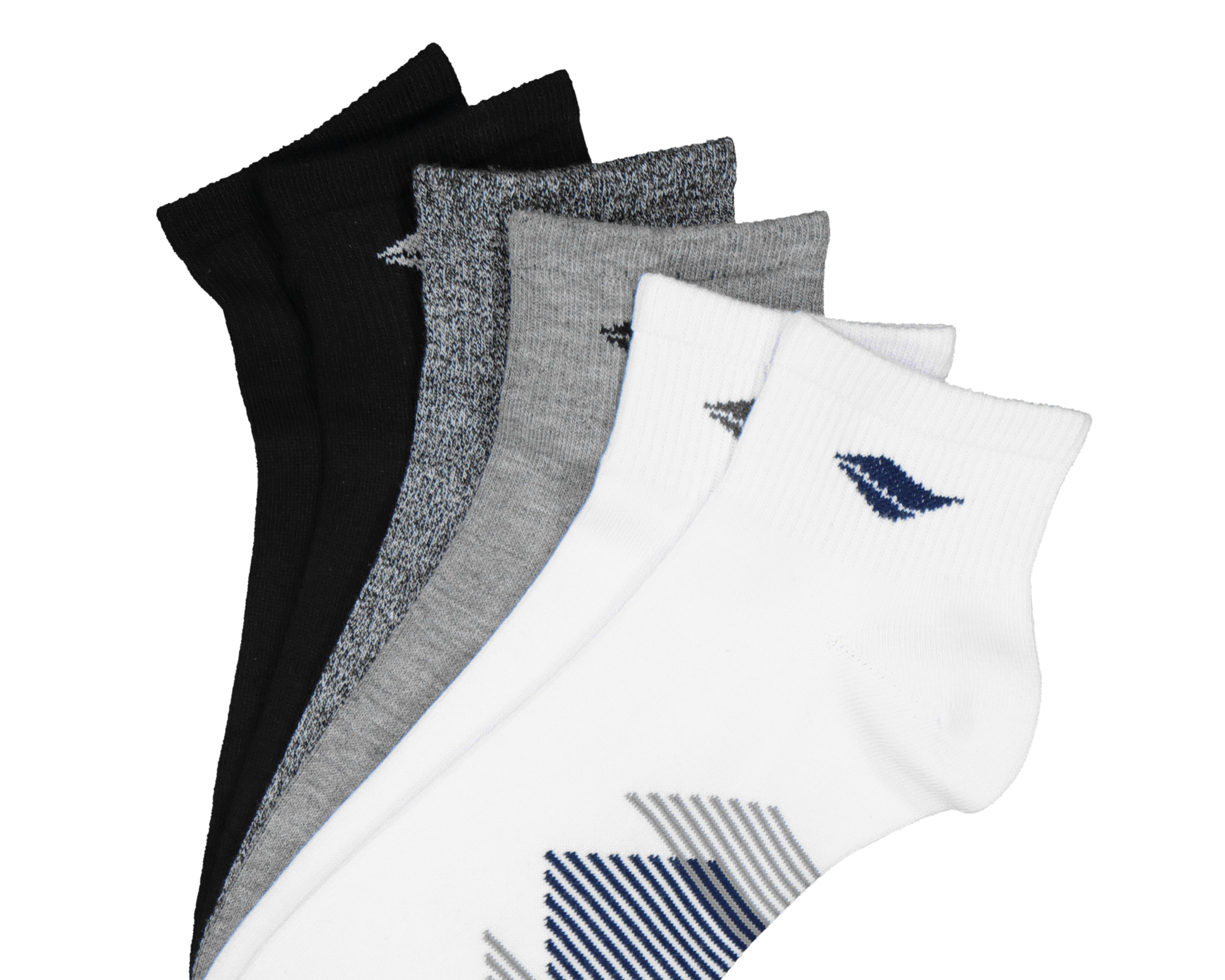 Foto 2 | Calcetas Deportivas Cortas Sportline para Hombre 6 Pares