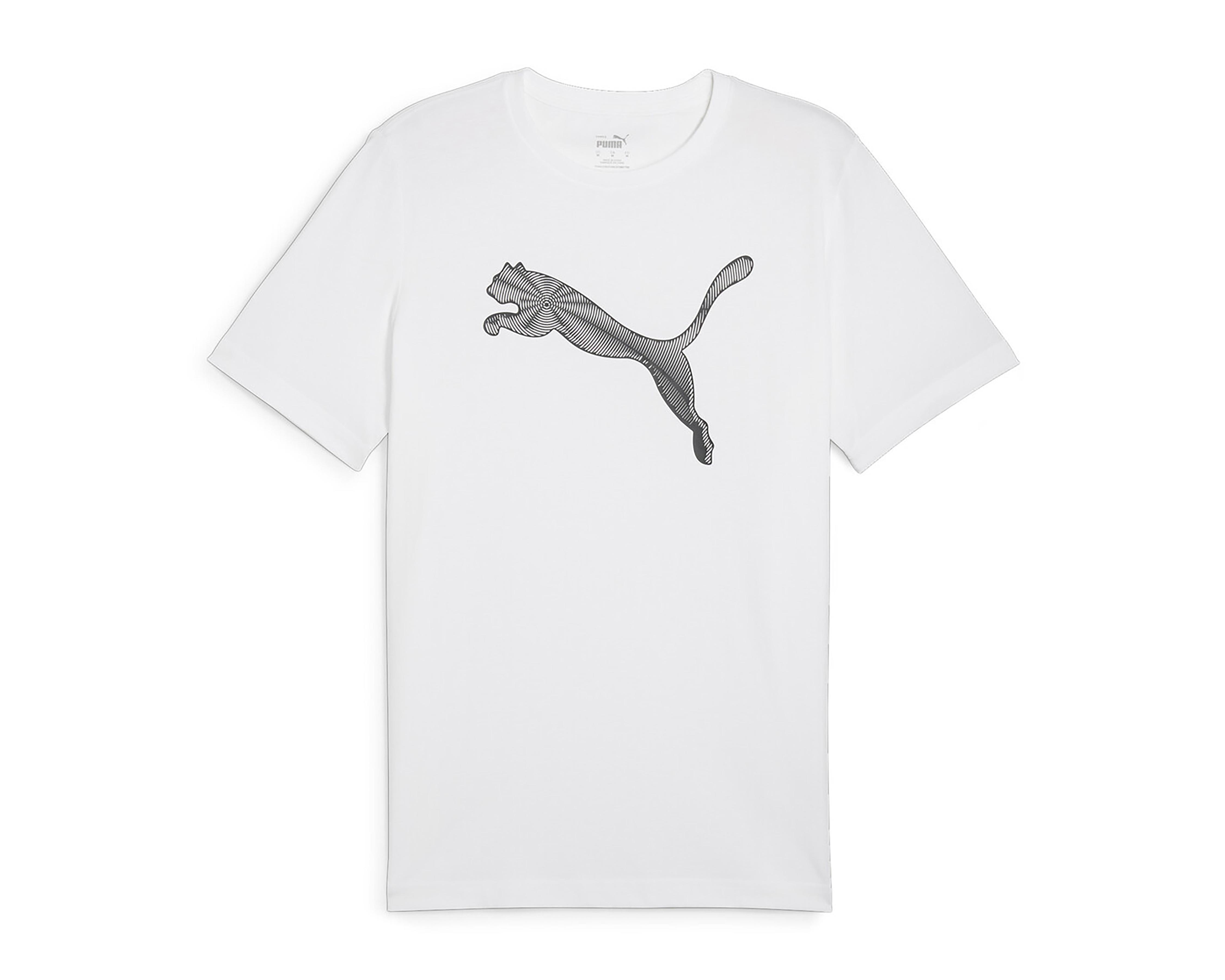 Foto 2 pulgar | Playera Puma Mass Merchants Style Cat Tee de Entrenamiento