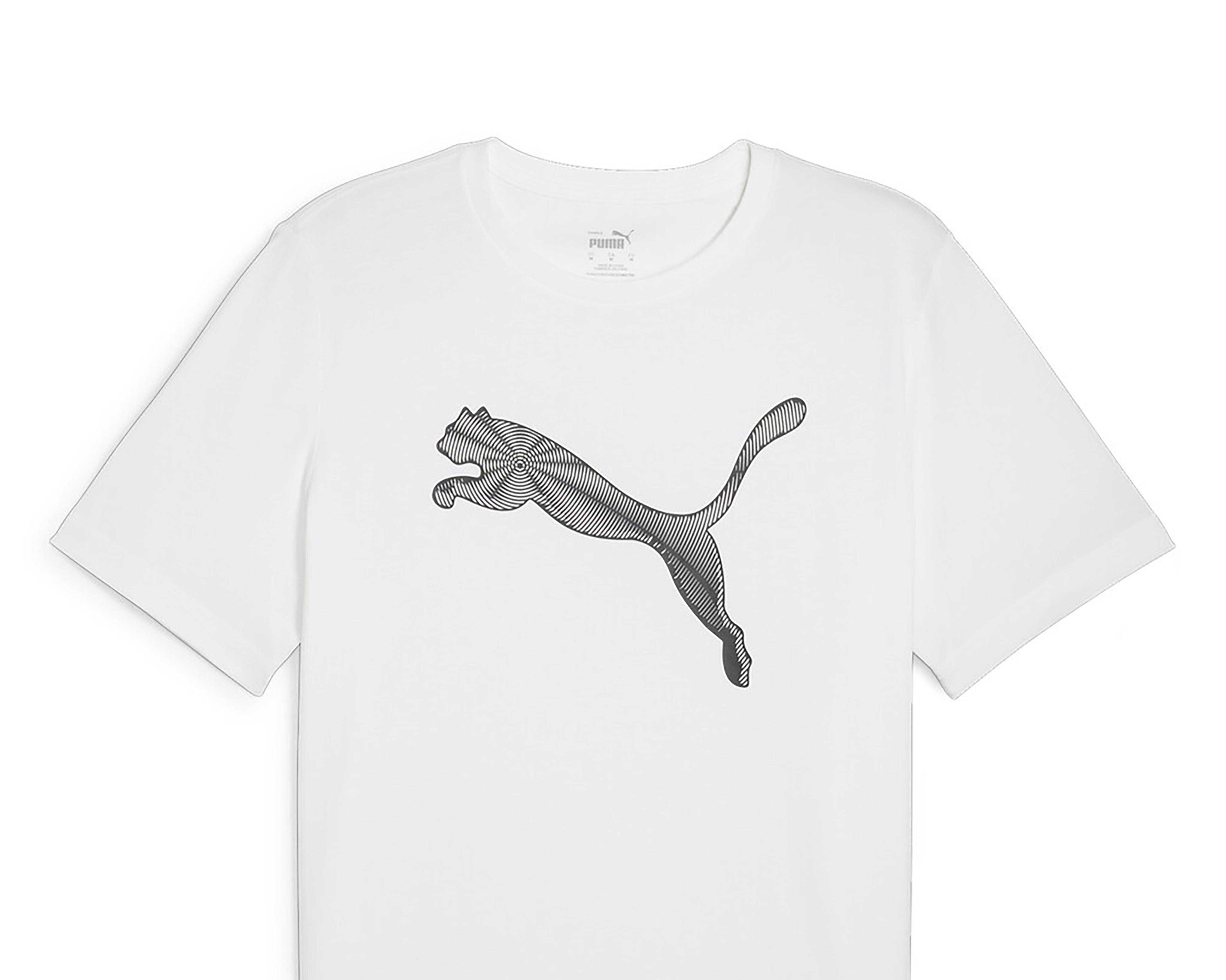 Foto 4 pulgar | Playera Puma Mass Merchants Style Cat Tee de Entrenamiento