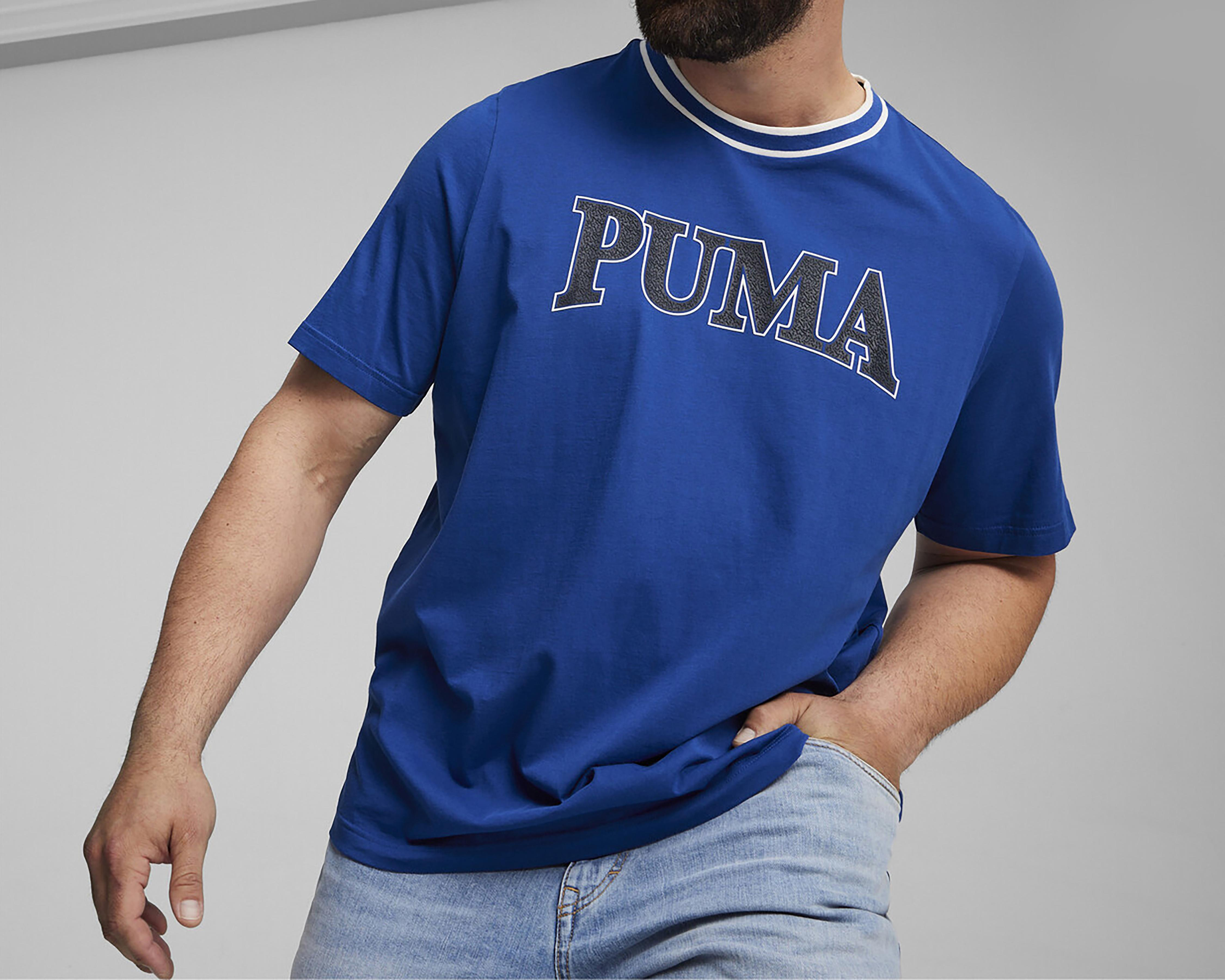 Foto 5 pulgar | Playera Puma Squad Big Graphics Tee de Entrenamiento