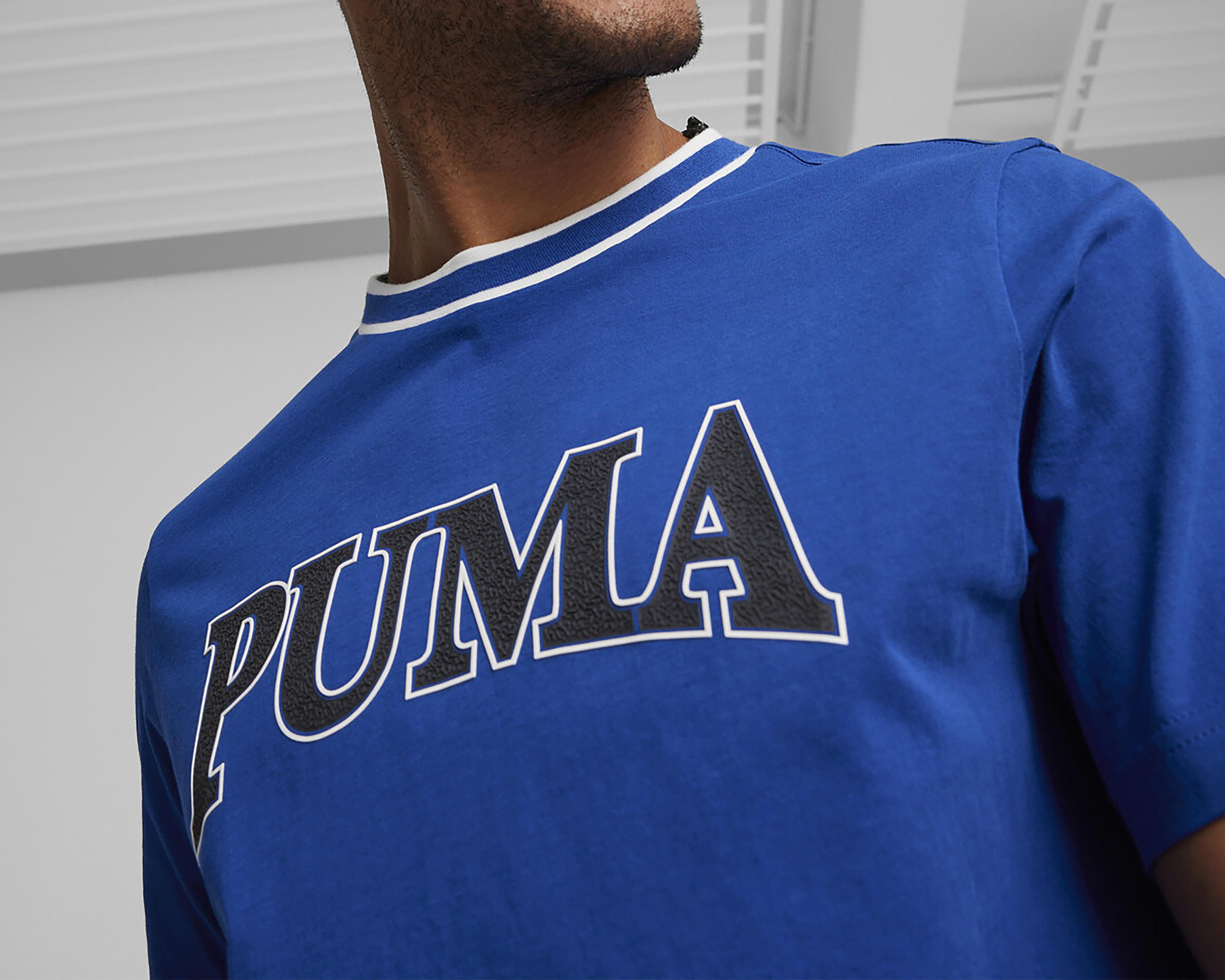 Foto 7 pulgar | Playera Puma Squad Big Graphics Tee de Entrenamiento