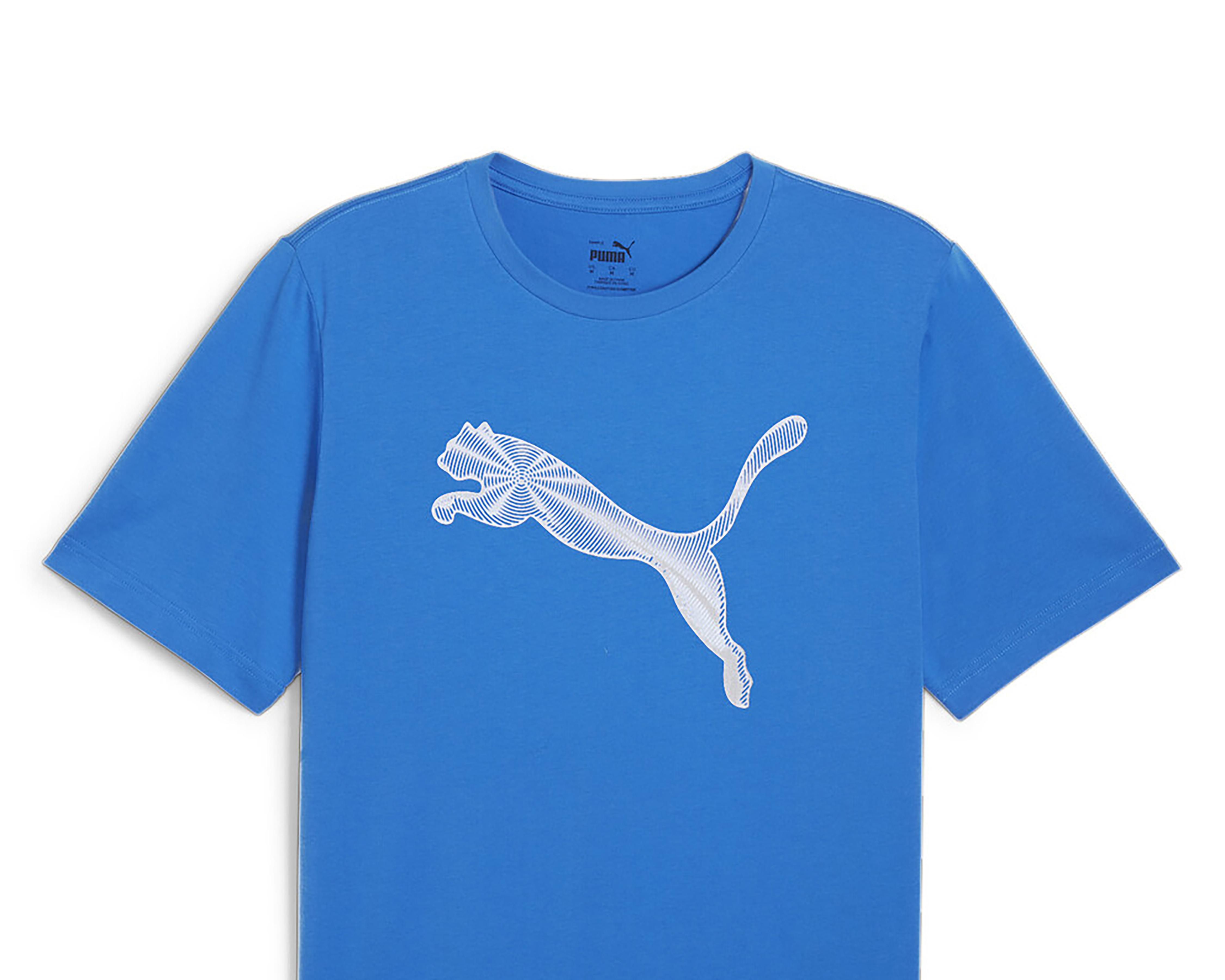 Foto 4 pulgar | Playera Puma Mass Merchants Style Cat Tee de Entrenamiento