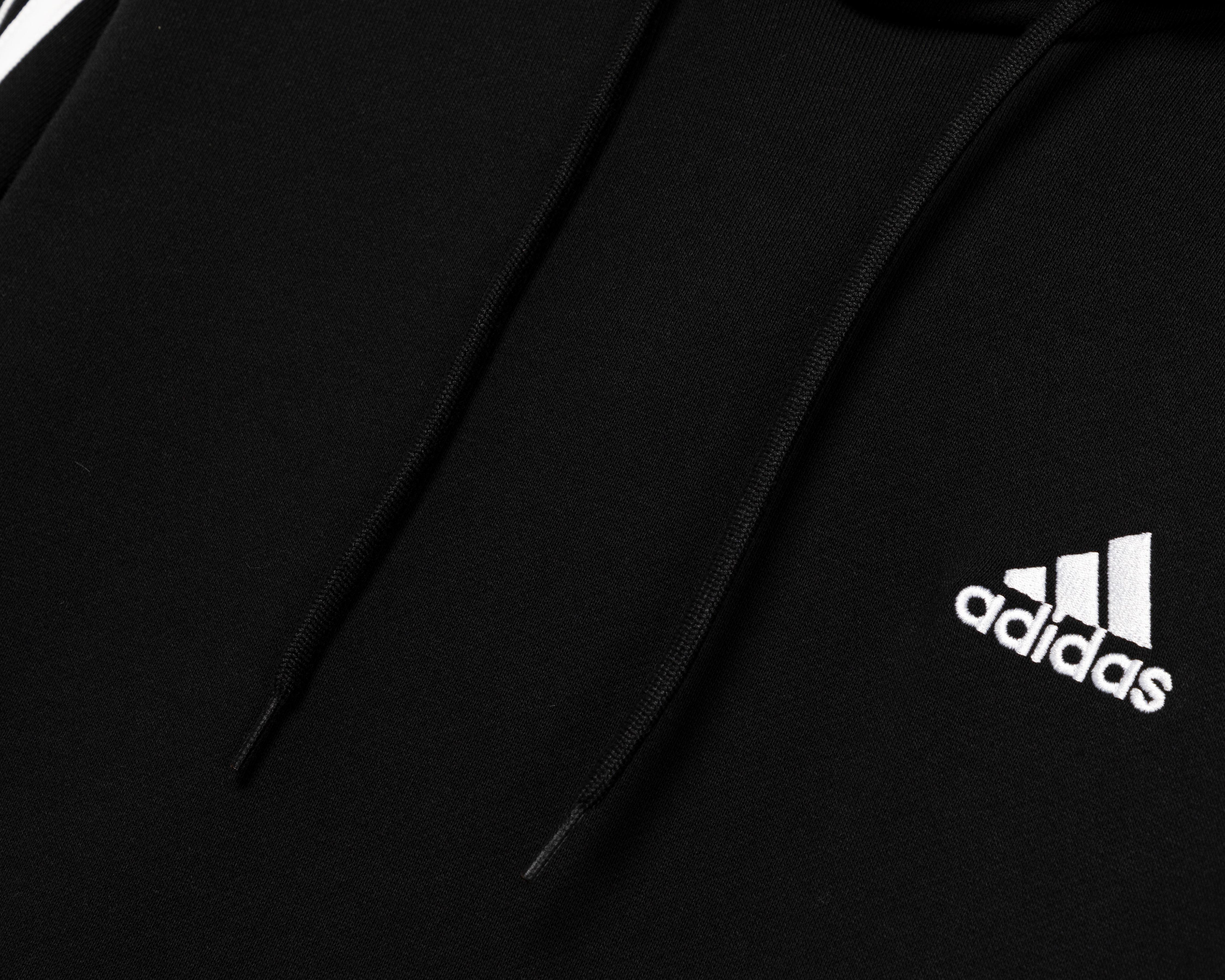 Foto 4 pulgar | Sudadera Adidas French Terry con Capucha