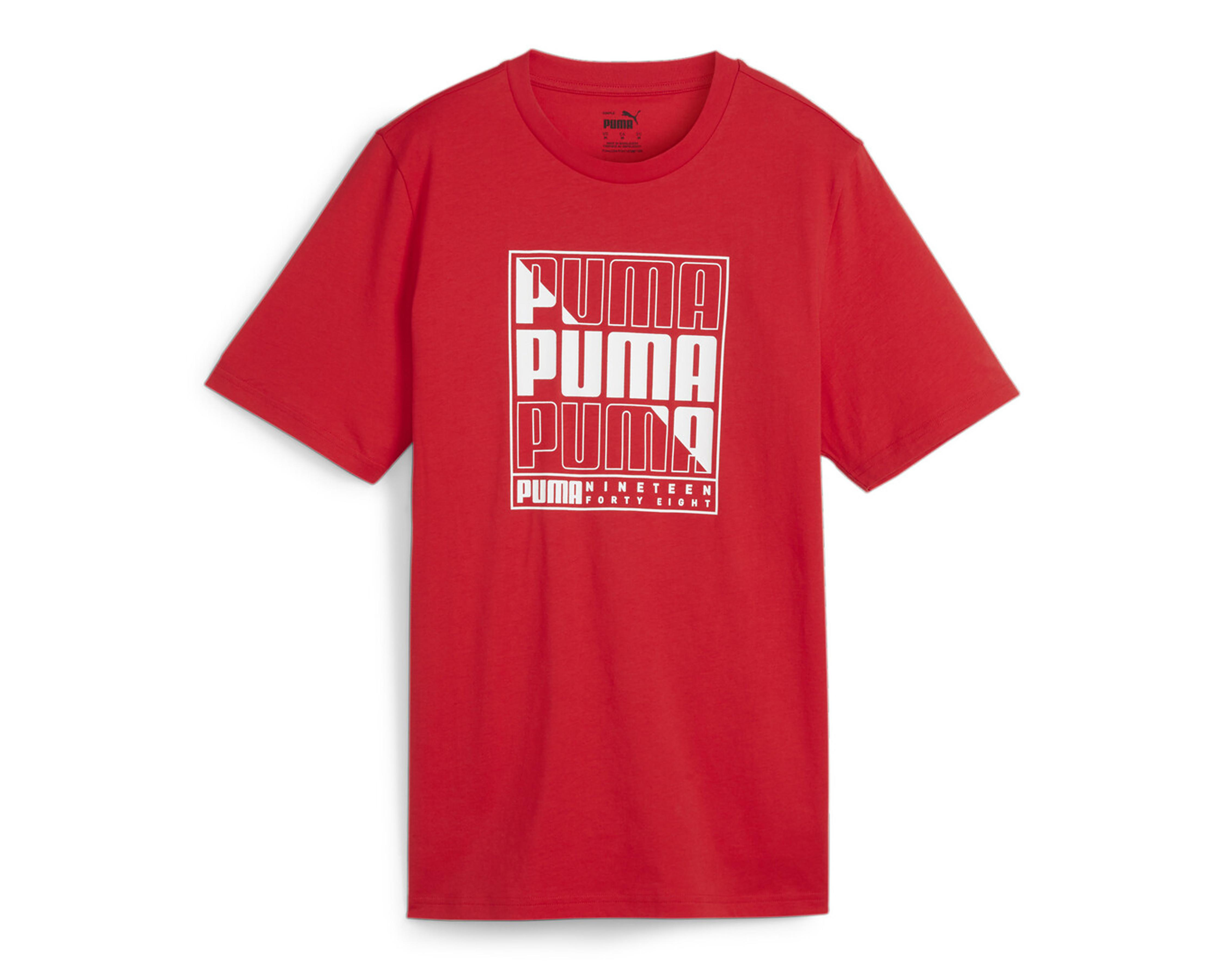 Foto 2 pulgar | Playera Puma Graphics Box Tee de Entrenamiento