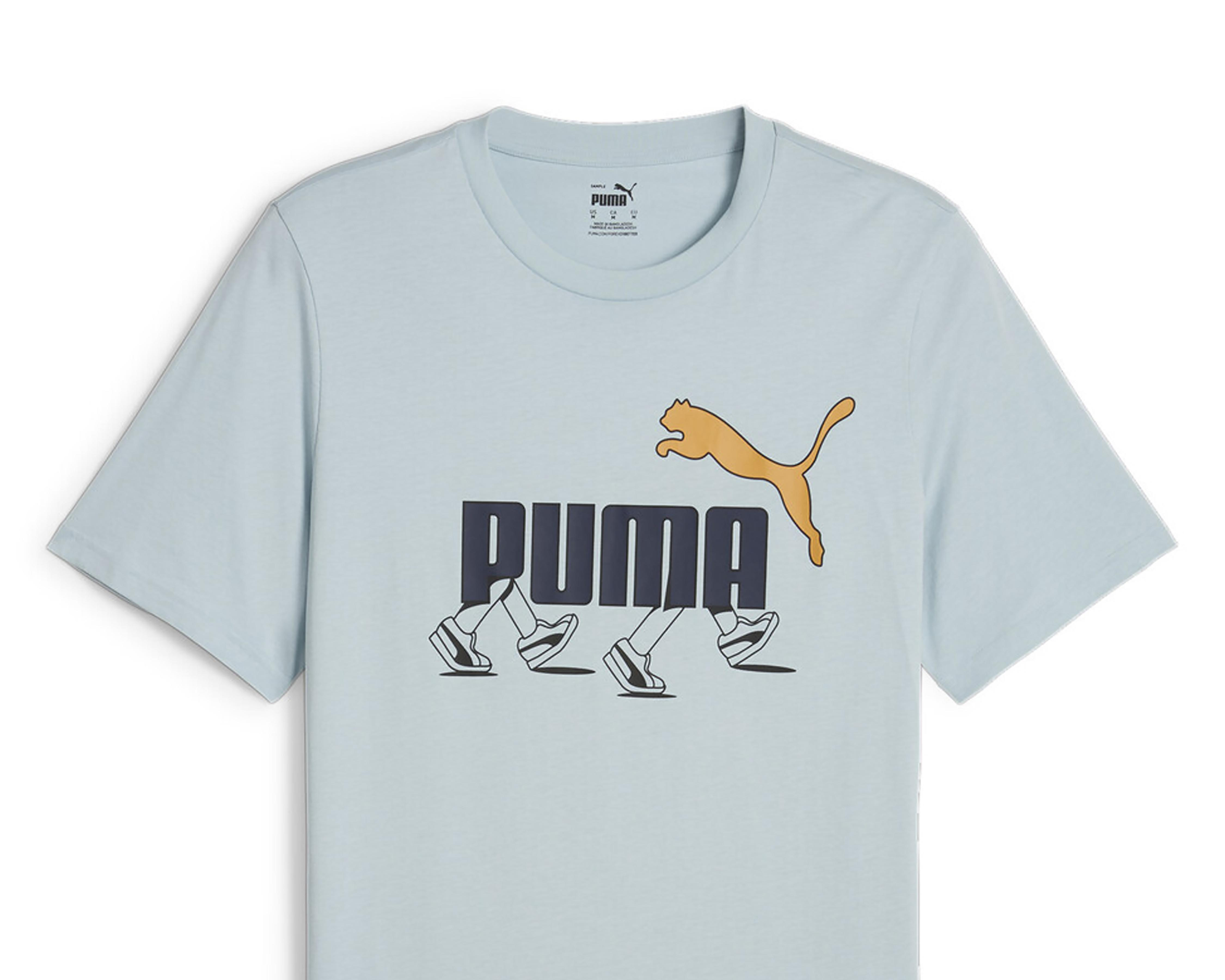 Foto 4 pulgar | Playera Puma Graphics Sneaker Tee de Entrenamiento