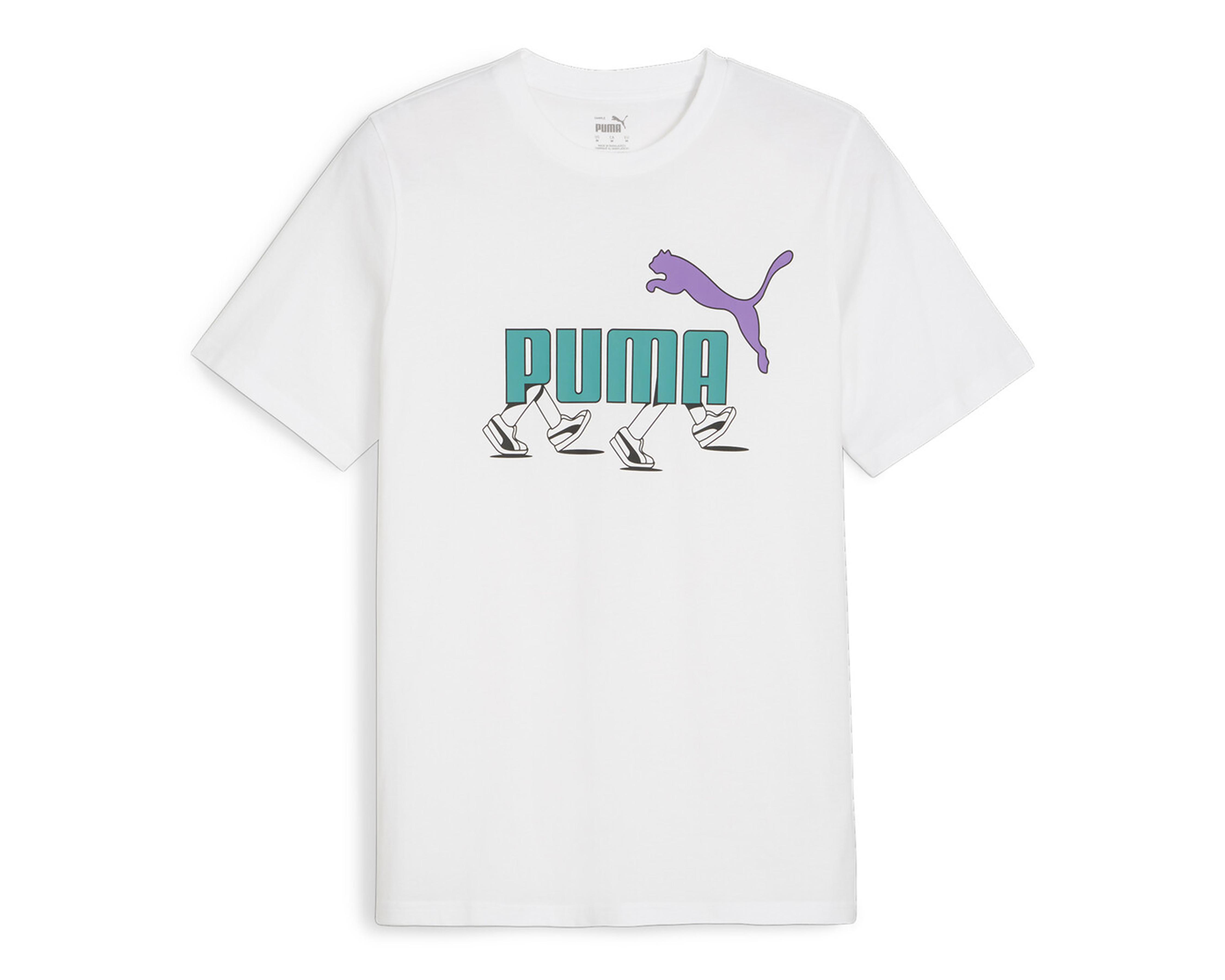 Foto 2 pulgar | Playera Puma Graphics Sneaker Tee de Entrenamiento