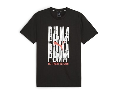 Foto 1 | Playera Puma Men's Graphic Emblem Tee de Entrenamiento