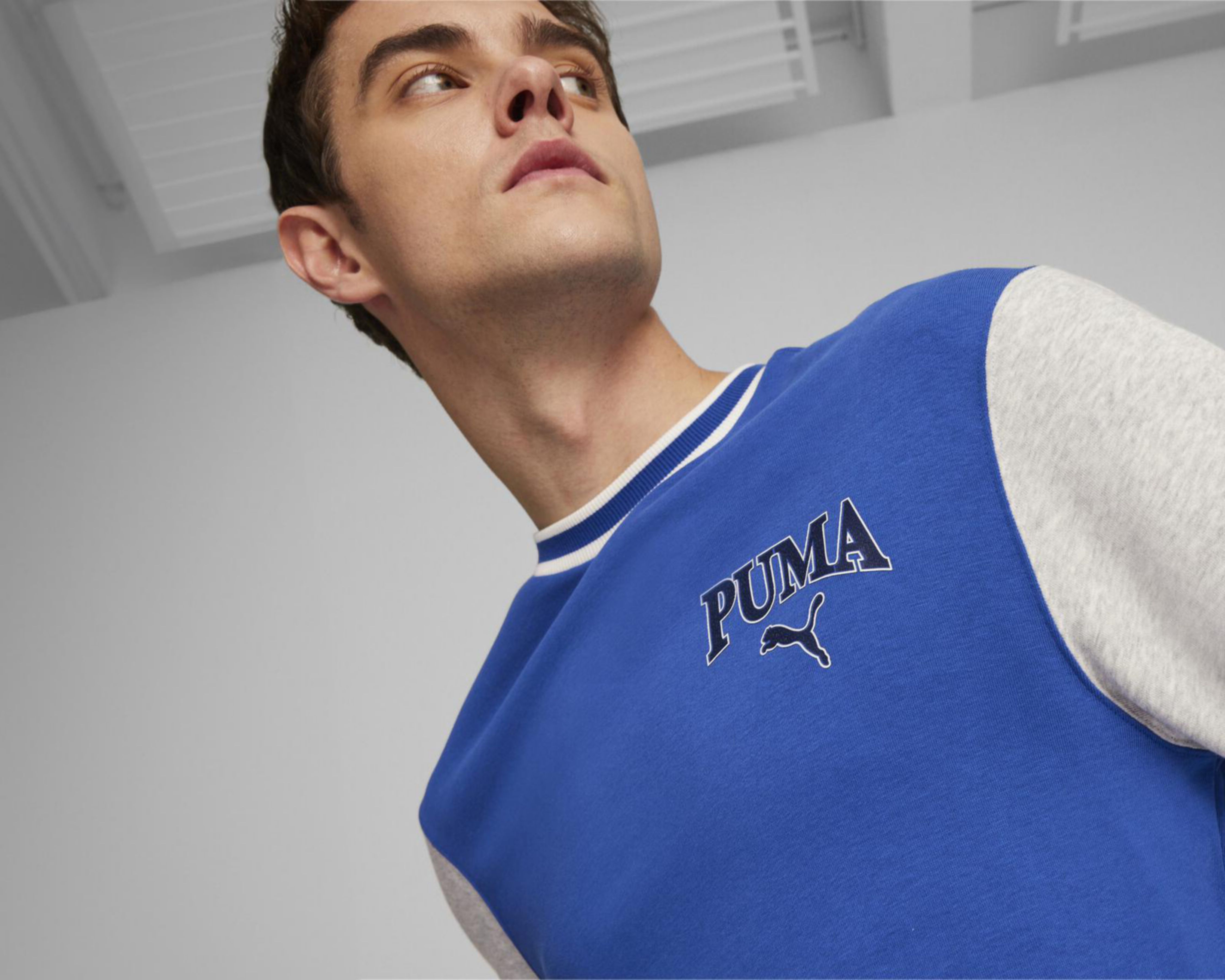 Foto 6 pulgar | Sudadera Puma Squad Crew TR