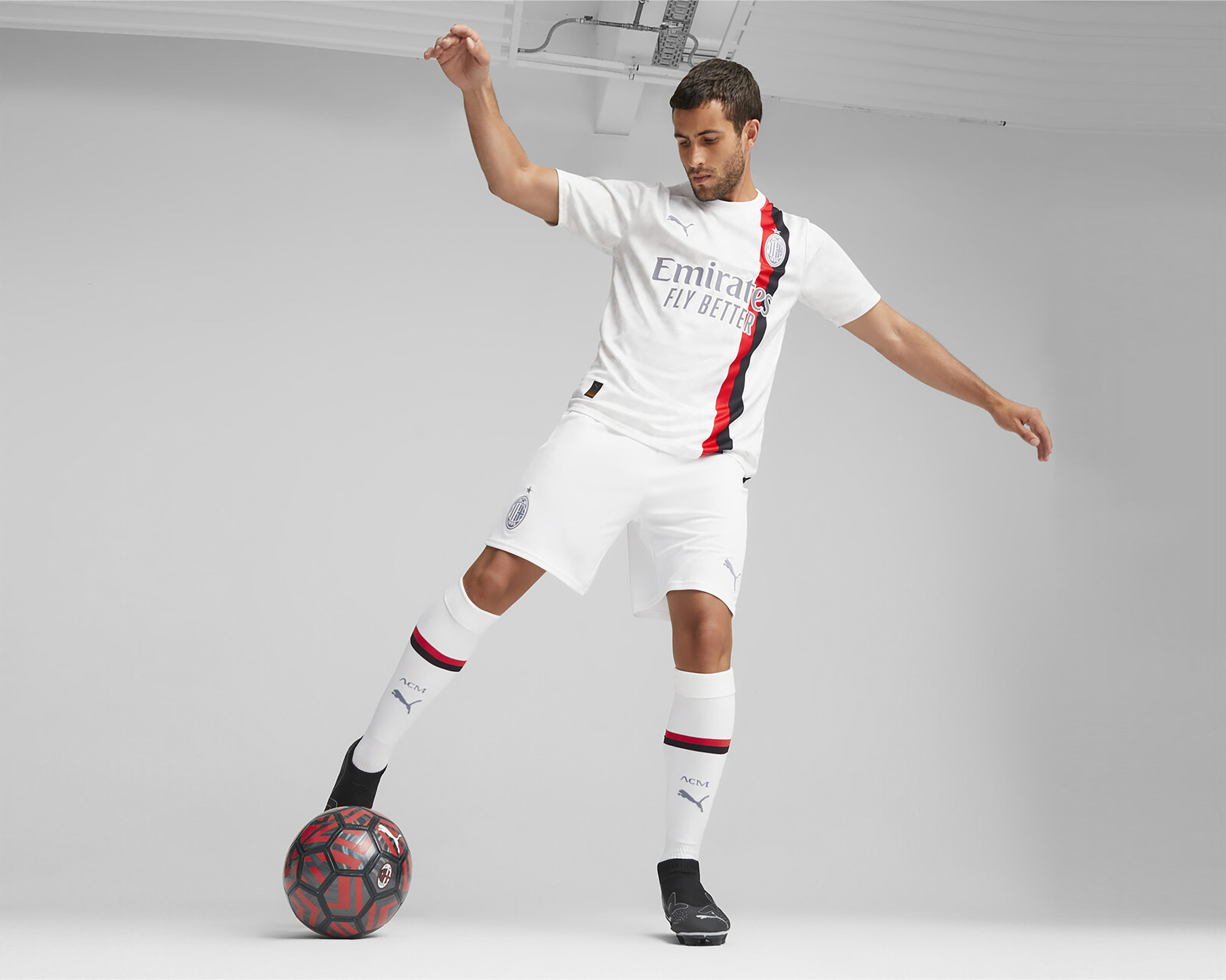 Foto 5 pulgar | Jersey Puma AC Milan Visitante 2023-2024