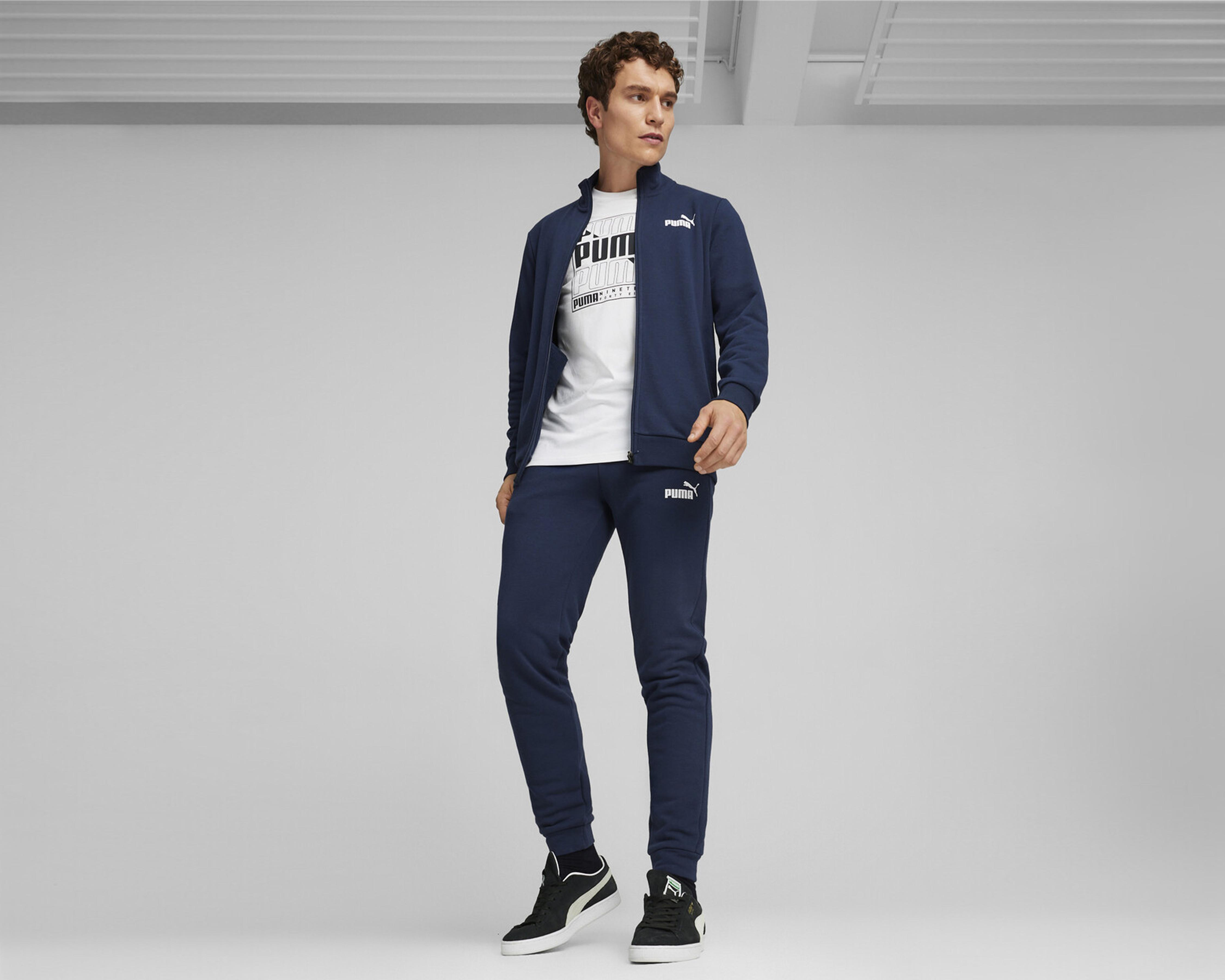 Foto 4 pulgar | Pants y Chamarra Puma para Hombre