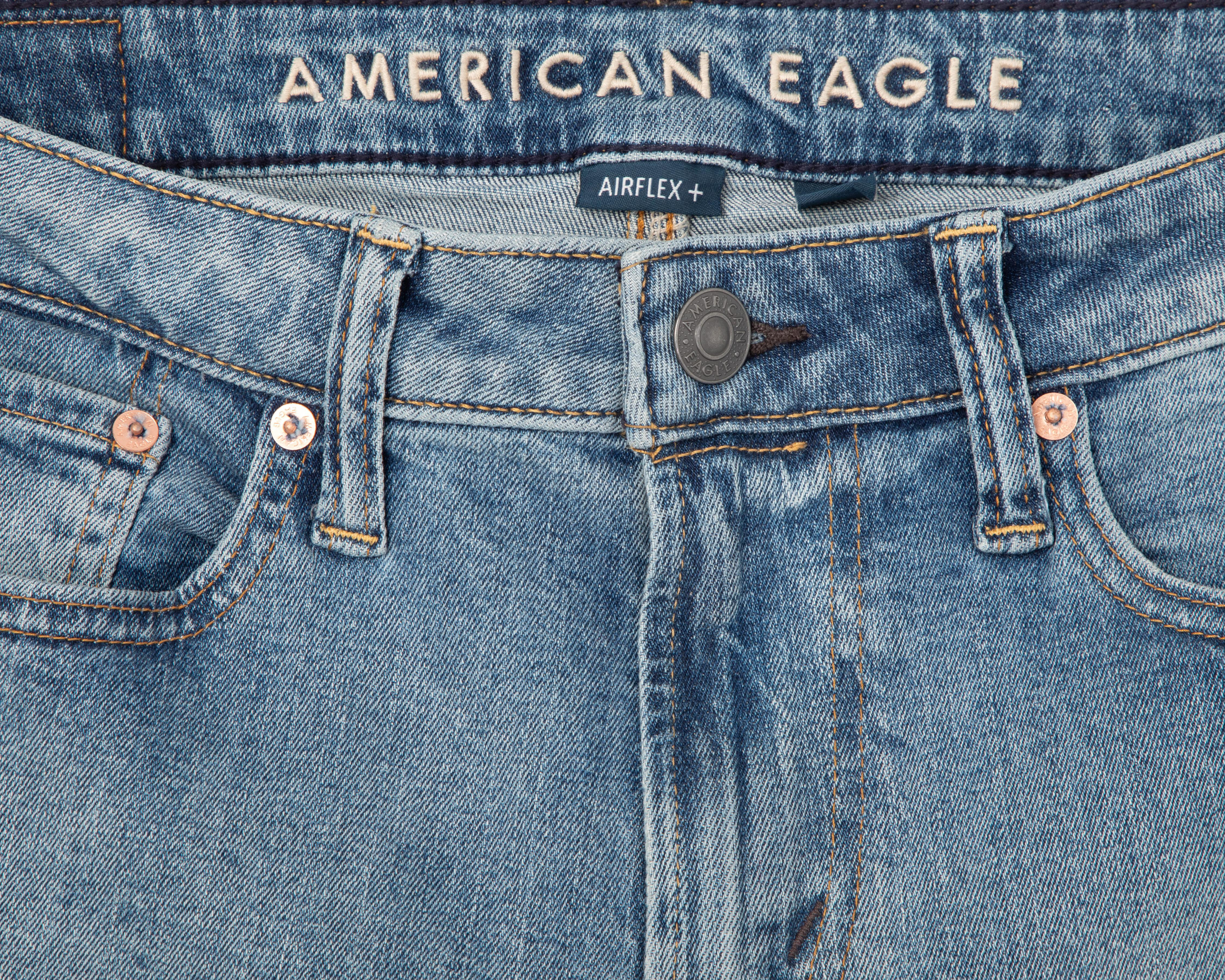 Foto 4 pulgar | Jeans Slim American Eagle Medium Indigo Wash para Hombre