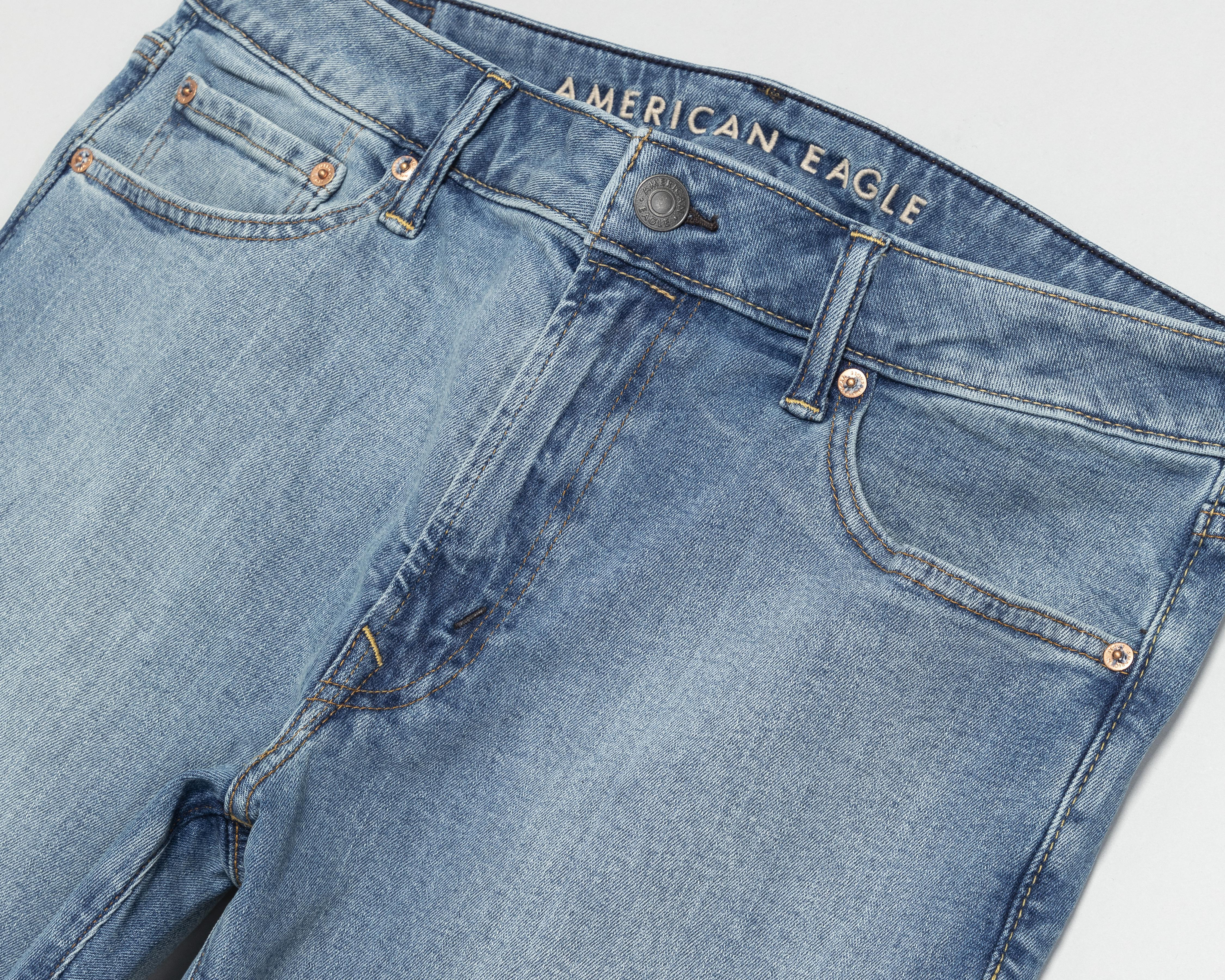 Foto 4 pulgar | Jeans Skinny American Eagle Light Clean para Hombre