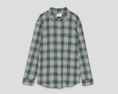 Foto 1 | Camisa Casual American Eagle Slim Fit a Cuadros
