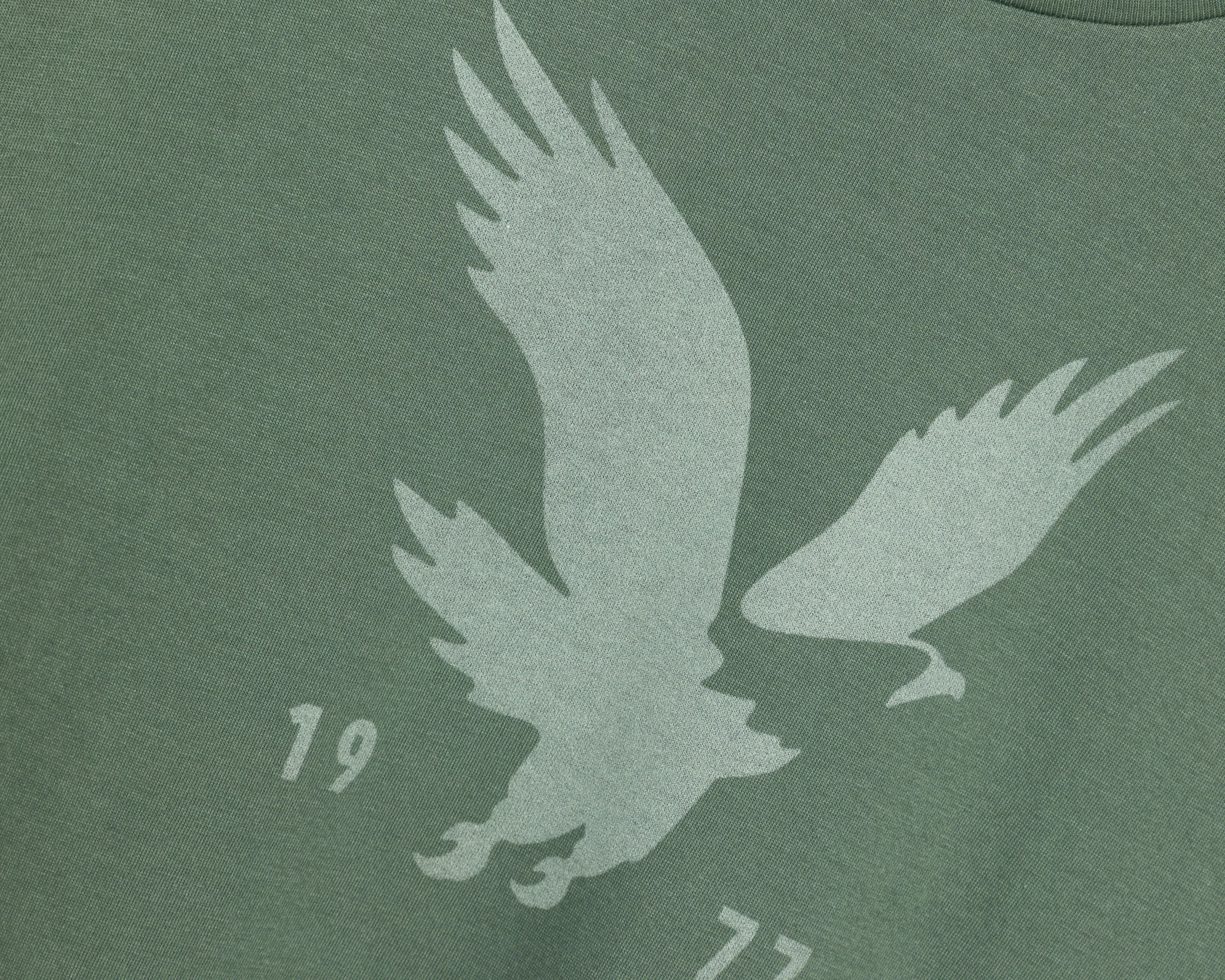 Foto 4 pulgar | Playera American Eagle Cuello Redondo