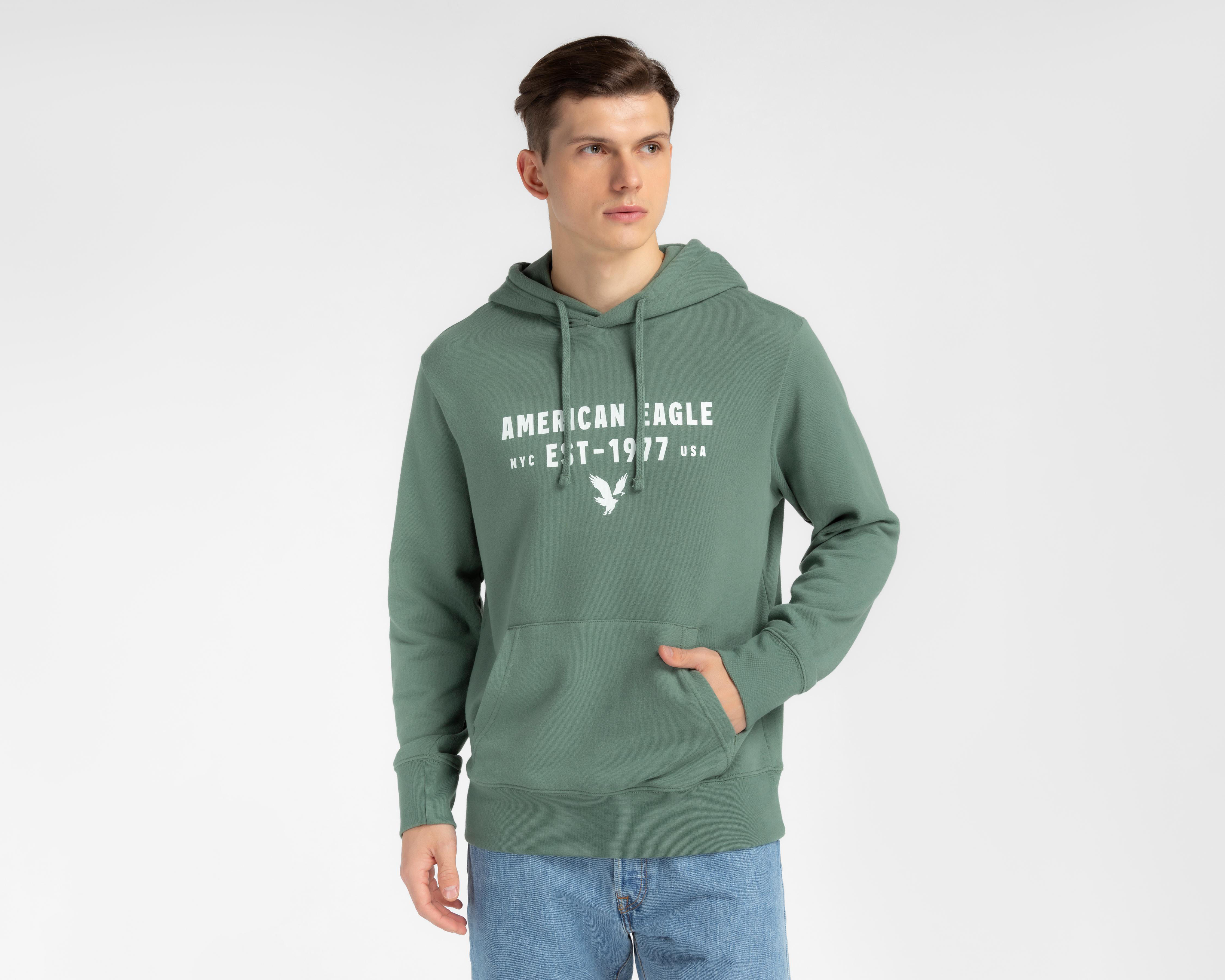 Sudadera American Eagle con Capucha