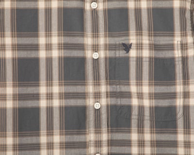 Foto 5 | Camisa Casual de Algodón American Eagle Regular Fit a Cuadros