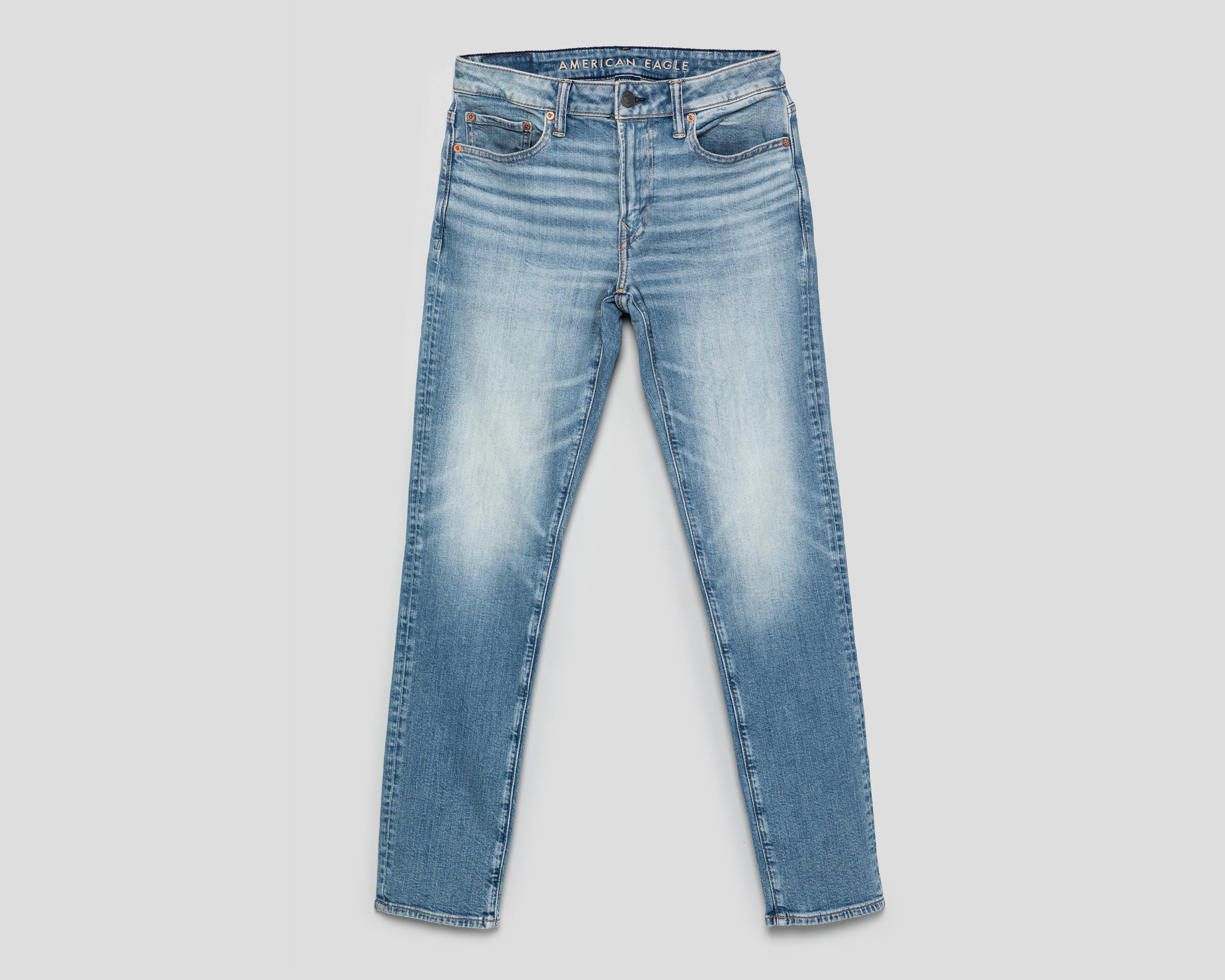 Foto 2 pulgar | Jeans Straight American Eagle Light Clean para Hombre