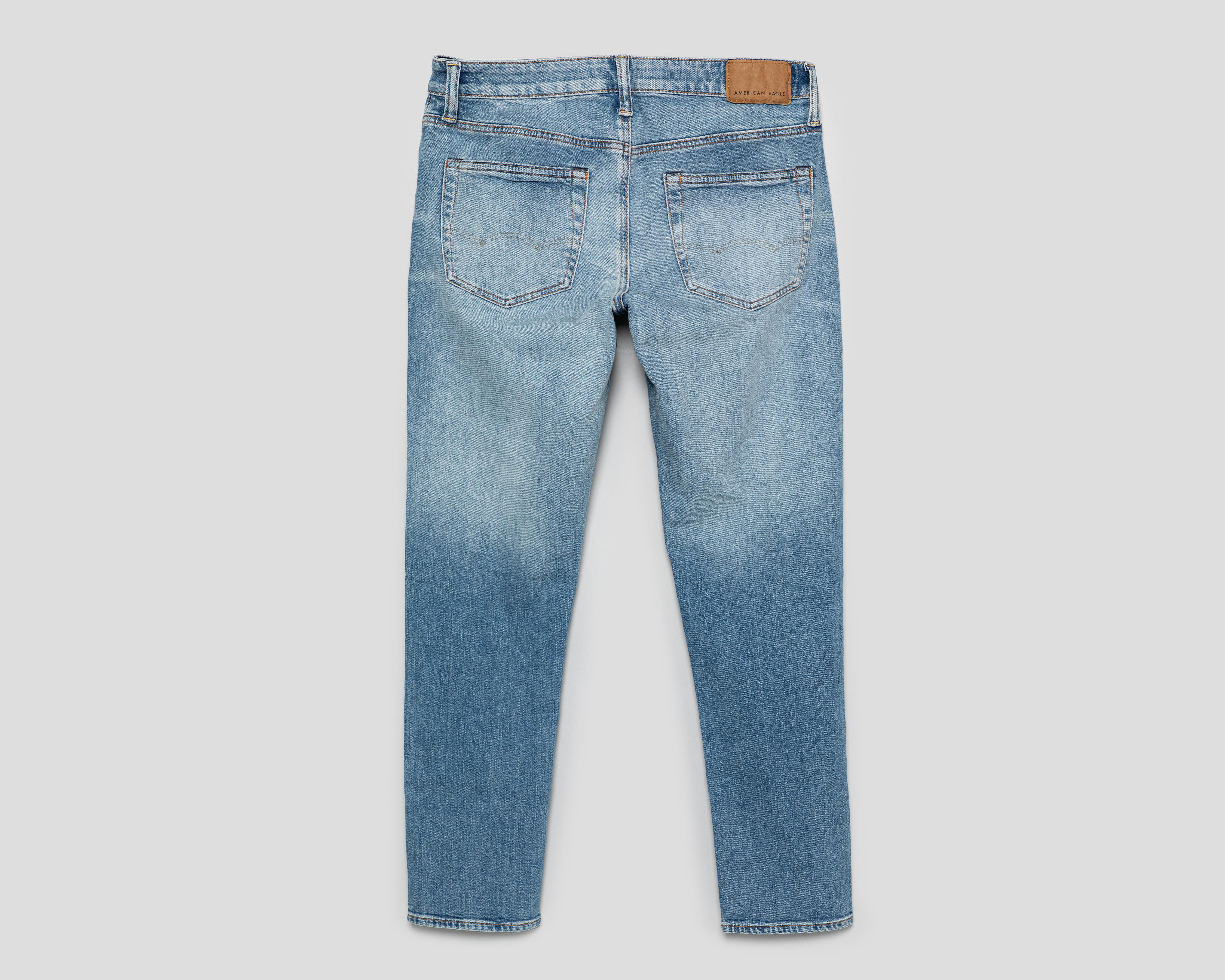 Foto 3 pulgar | Jeans Straight American Eagle Light Clean para Hombre