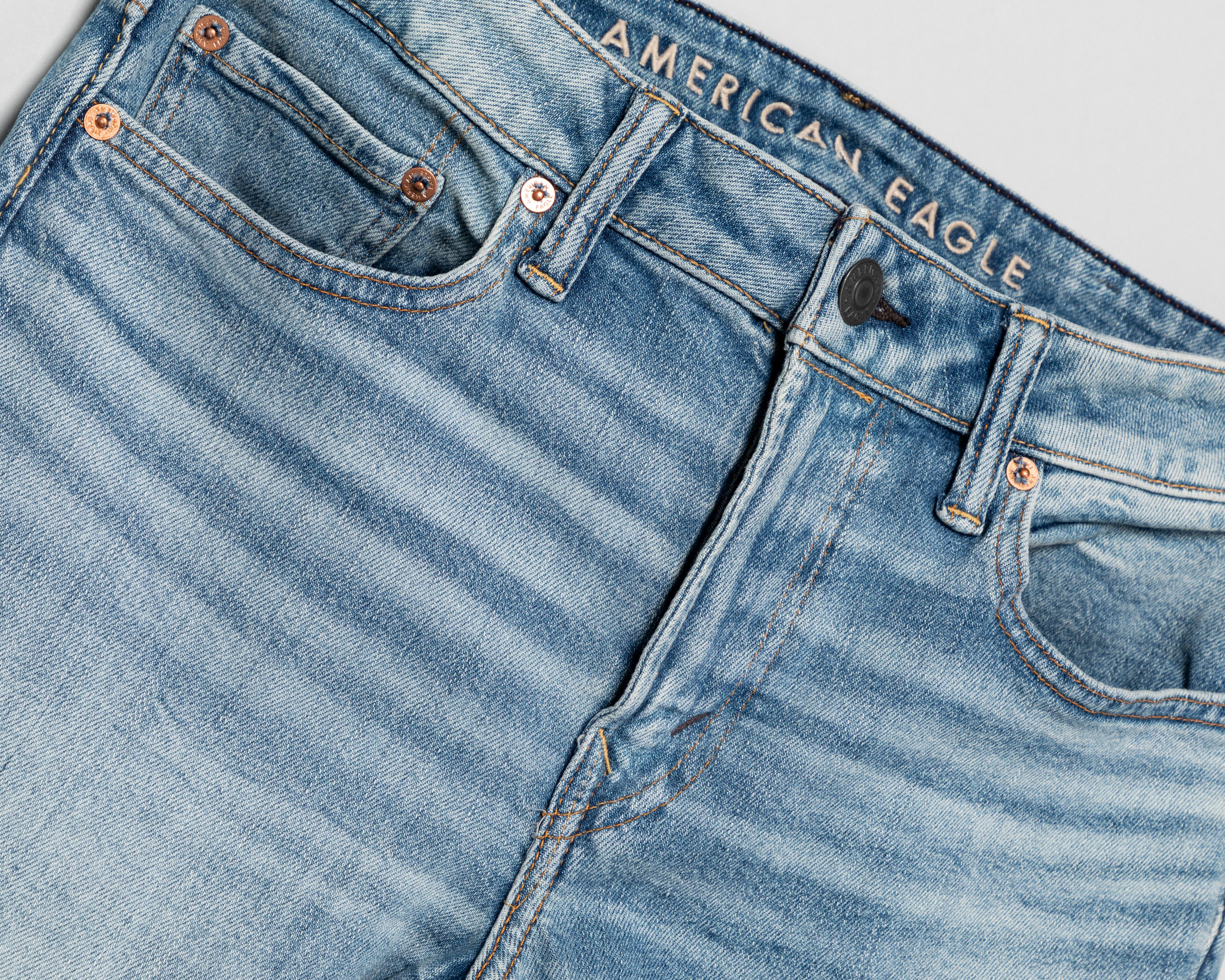 Foto 4 pulgar | Jeans Straight American Eagle Light Clean para Hombre