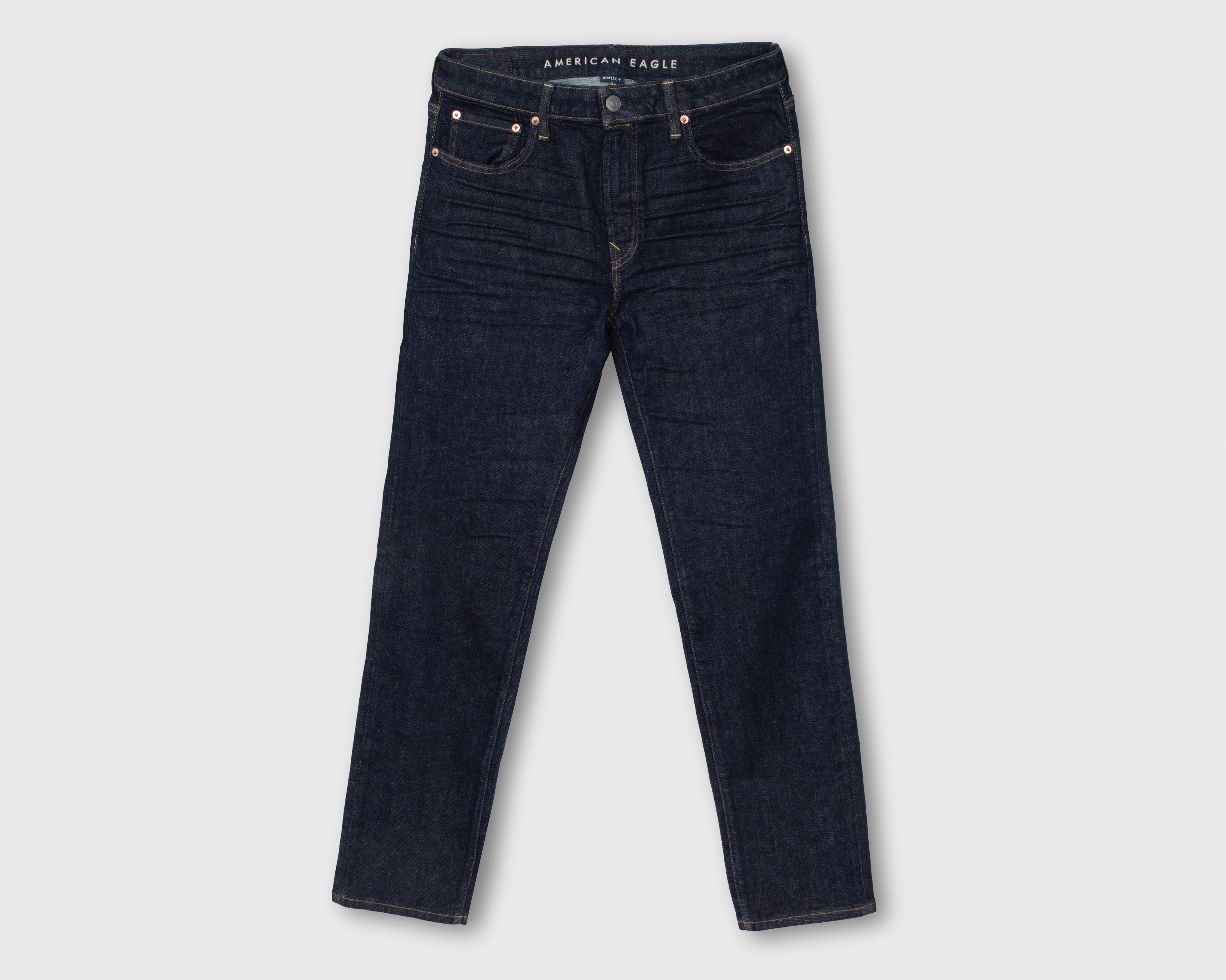 Foto 1 | Jeans Slim Straight American Eagle Dark Rinse para Hombre