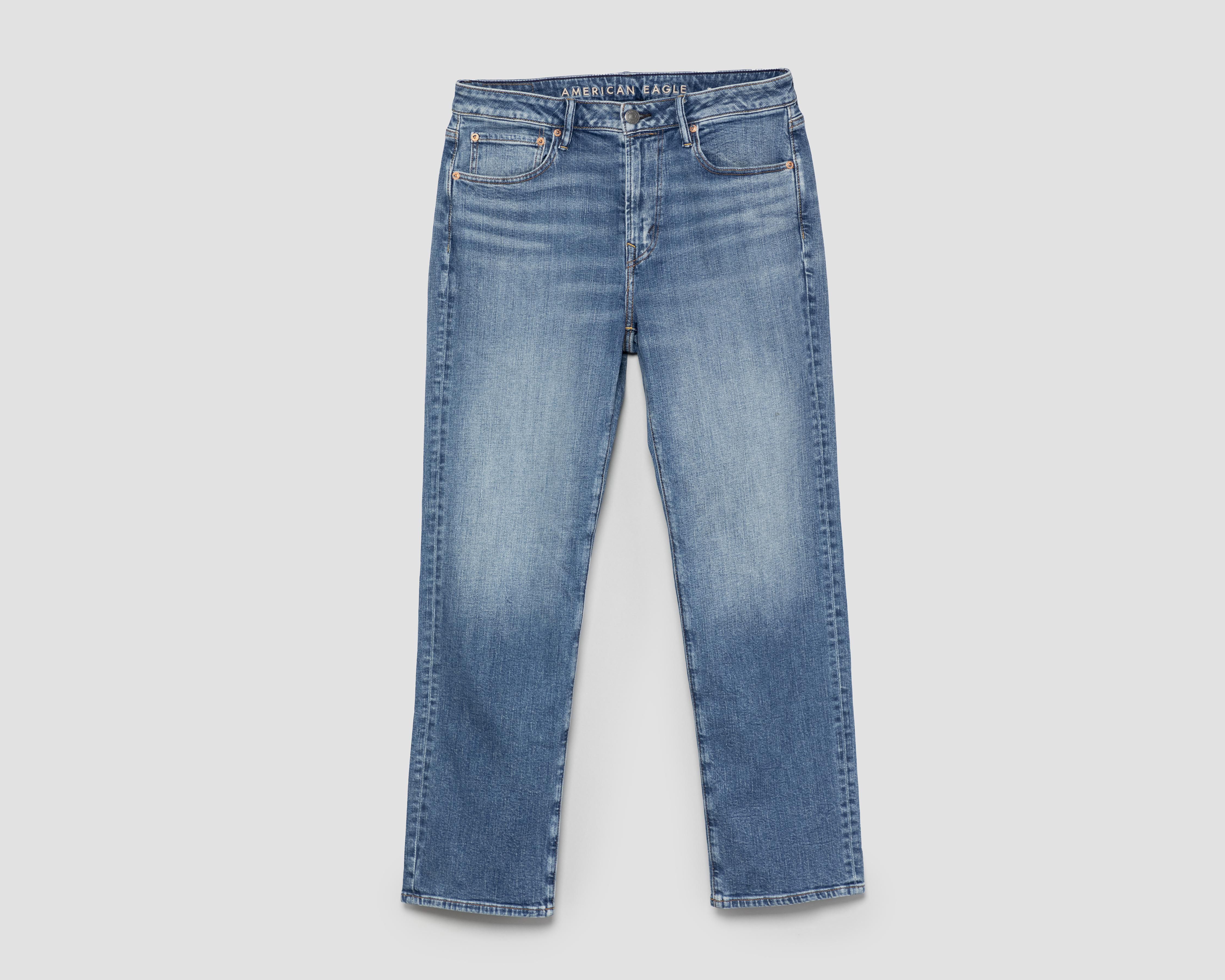 Foto 2 pulgar | Jeans Straight American Eagle Medium Clean Relaxed para Hombre