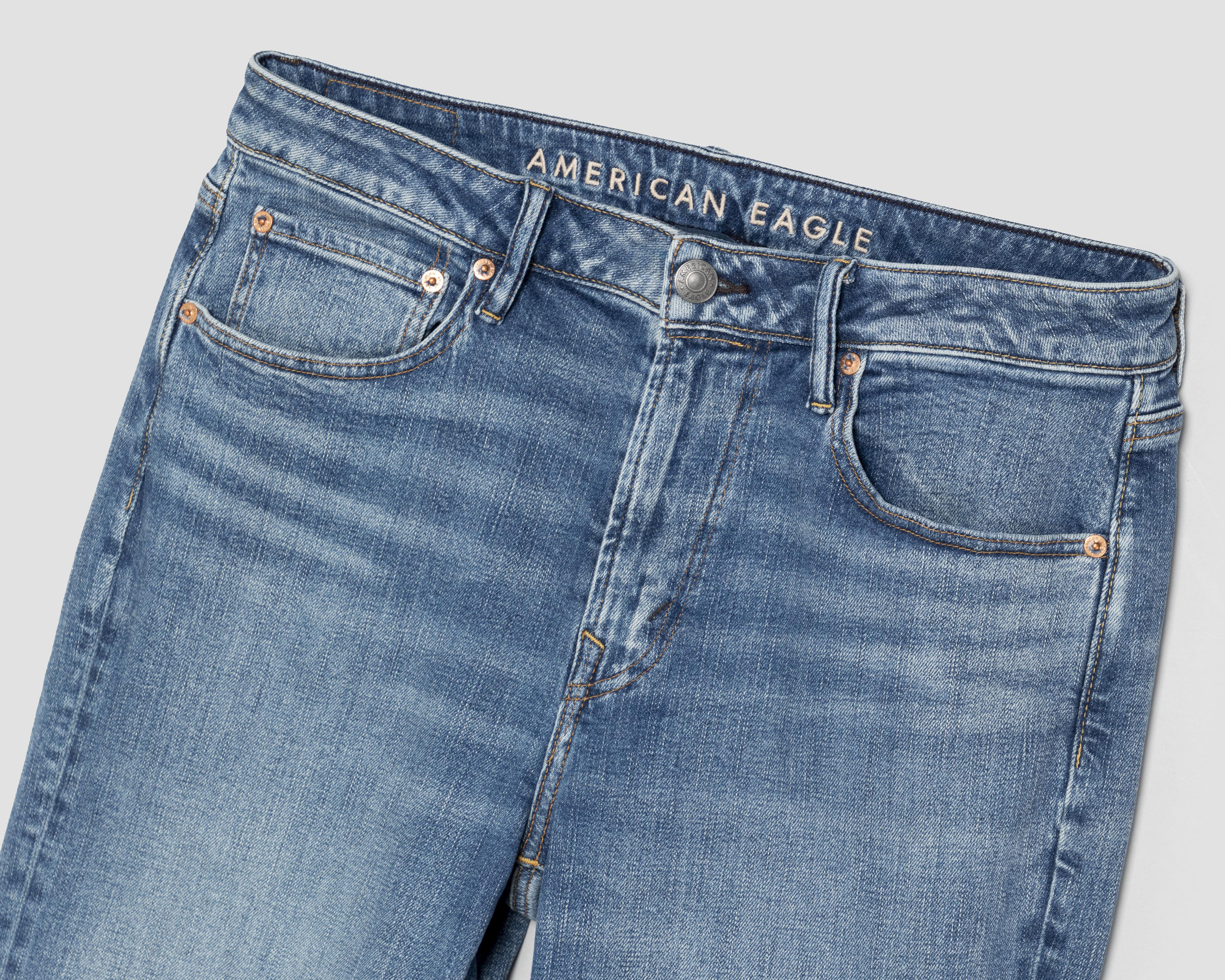 Foto 4 pulgar | Jeans Straight American Eagle Medium Clean Relaxed para Hombre