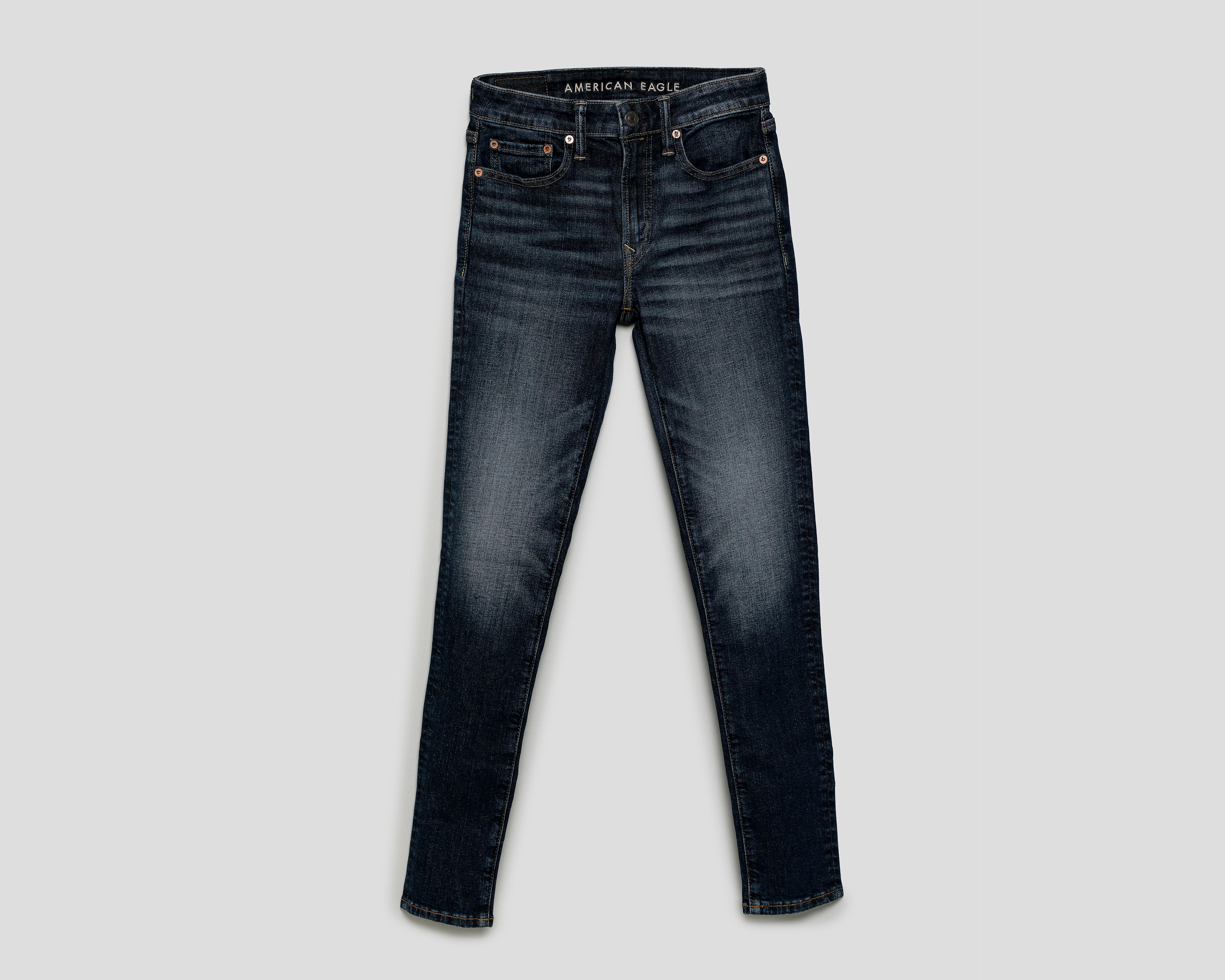 Jeans Super Skinny American Eagle Dark Clean para Hombre