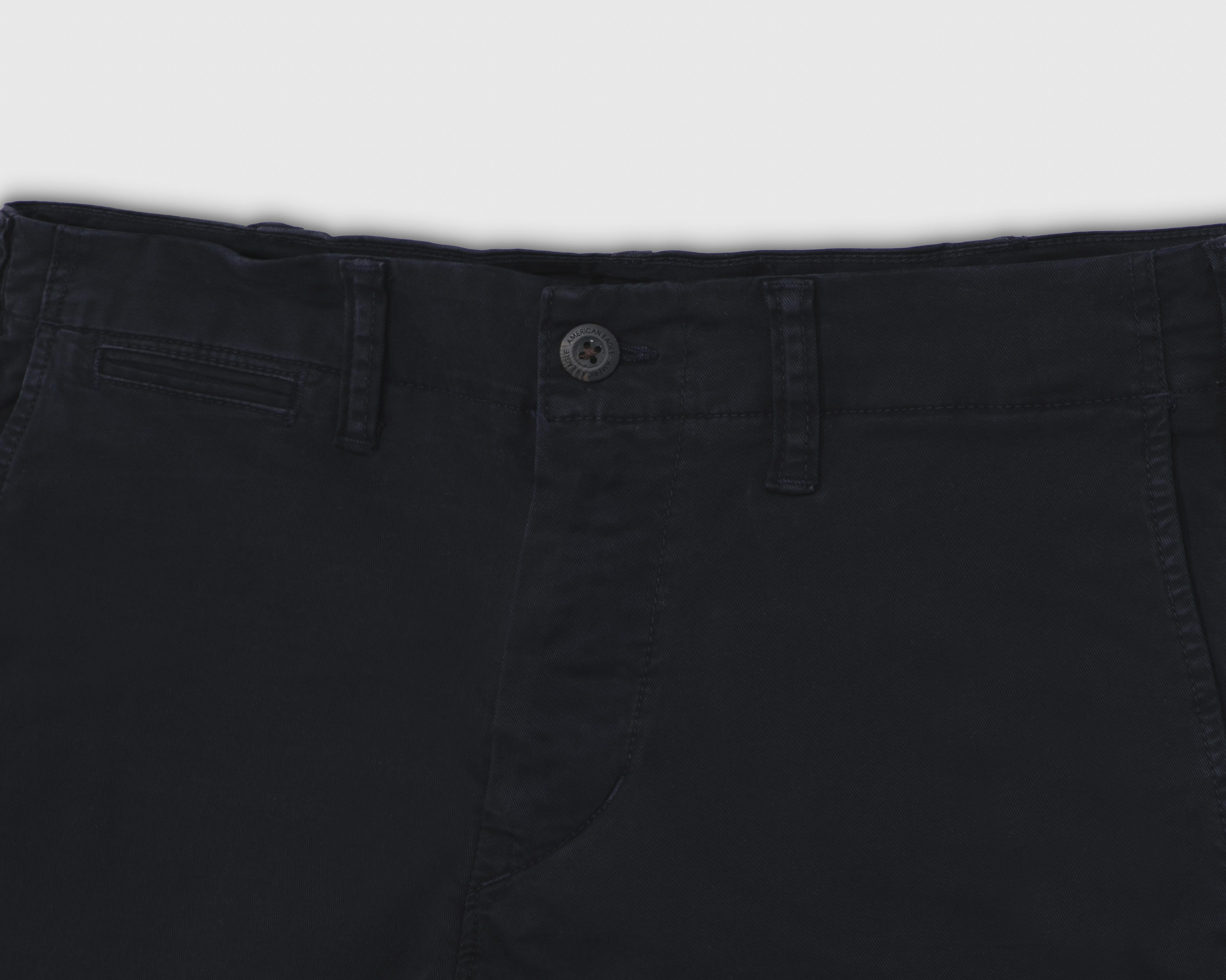 Foto 4 pulgar | Pantalón Chino American Eagle Negro para Hombre