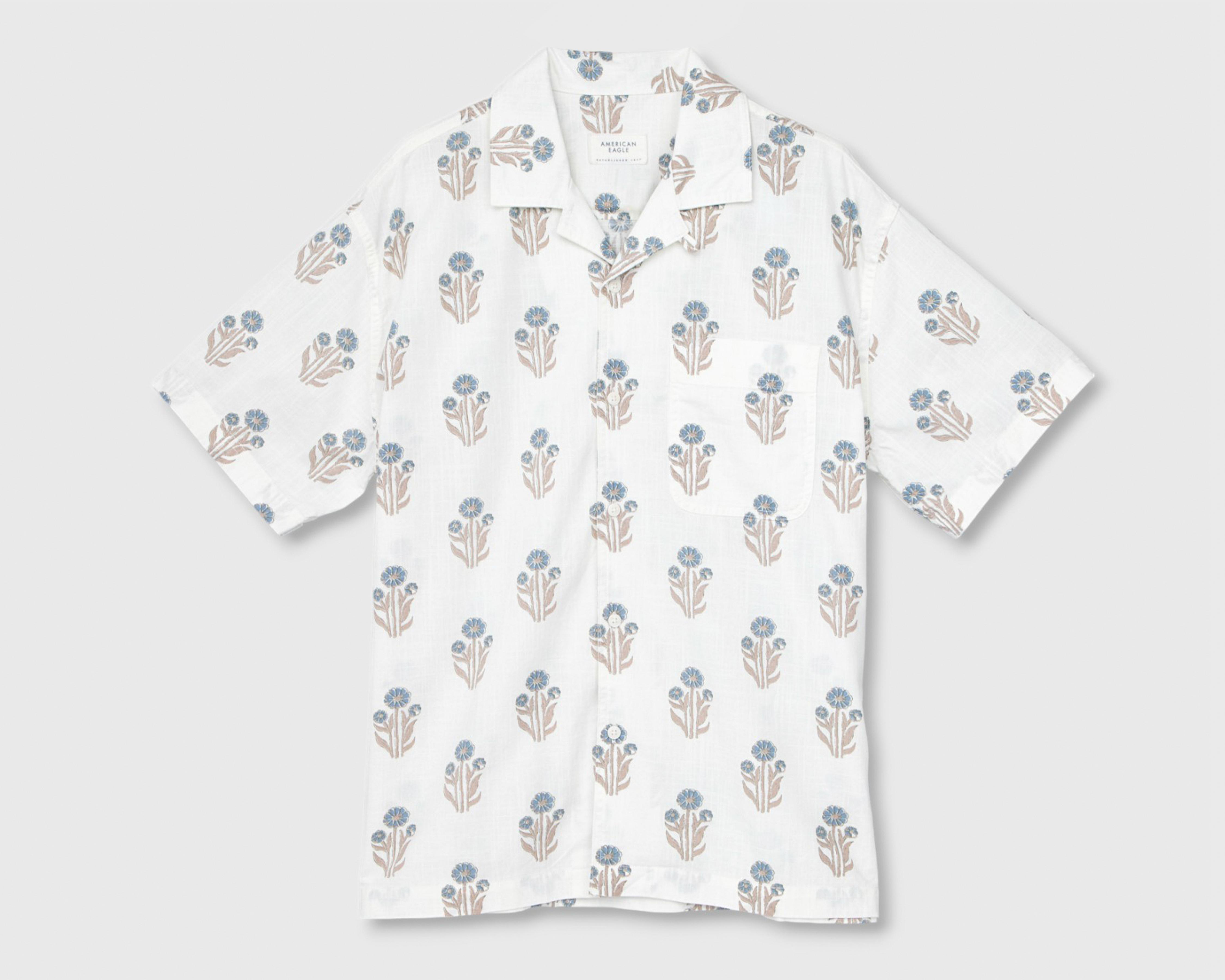 Camisa Casual American Eagle Oversize Floral $769